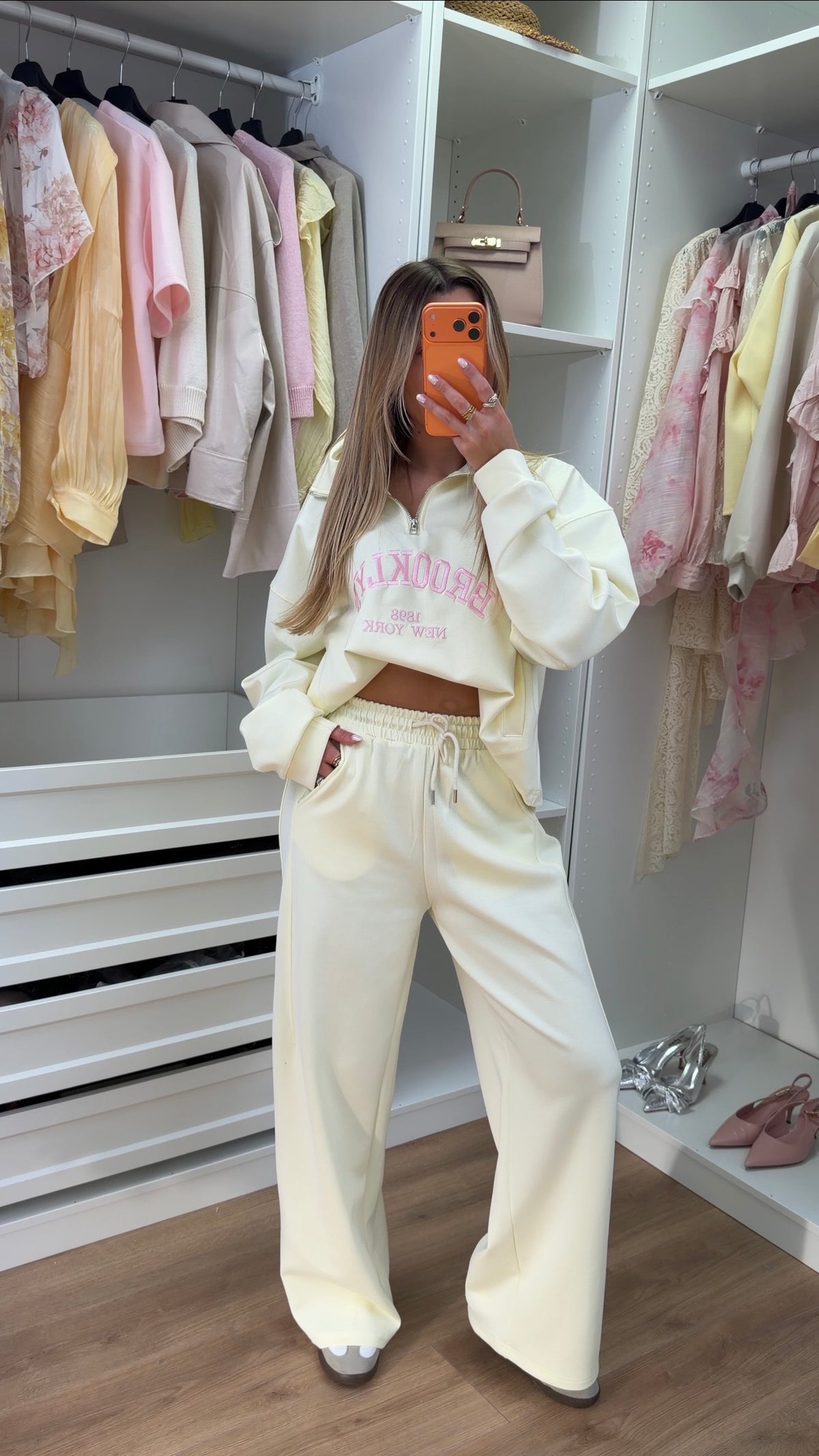 ENSEMBLE MILO - JAUNE PASTEL