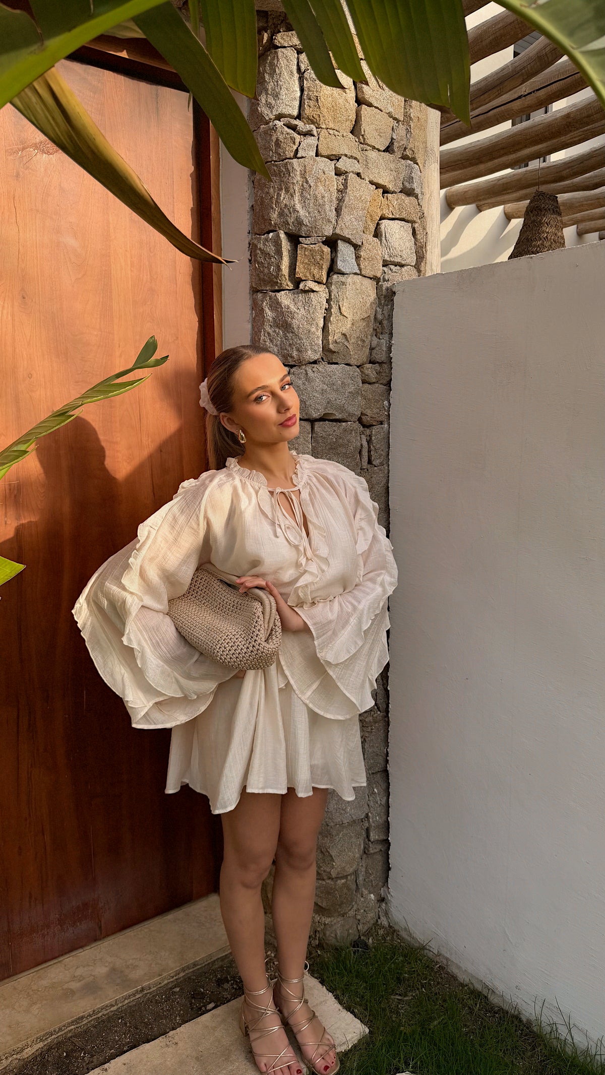 VESTIDO CAROLINE - CRUDO