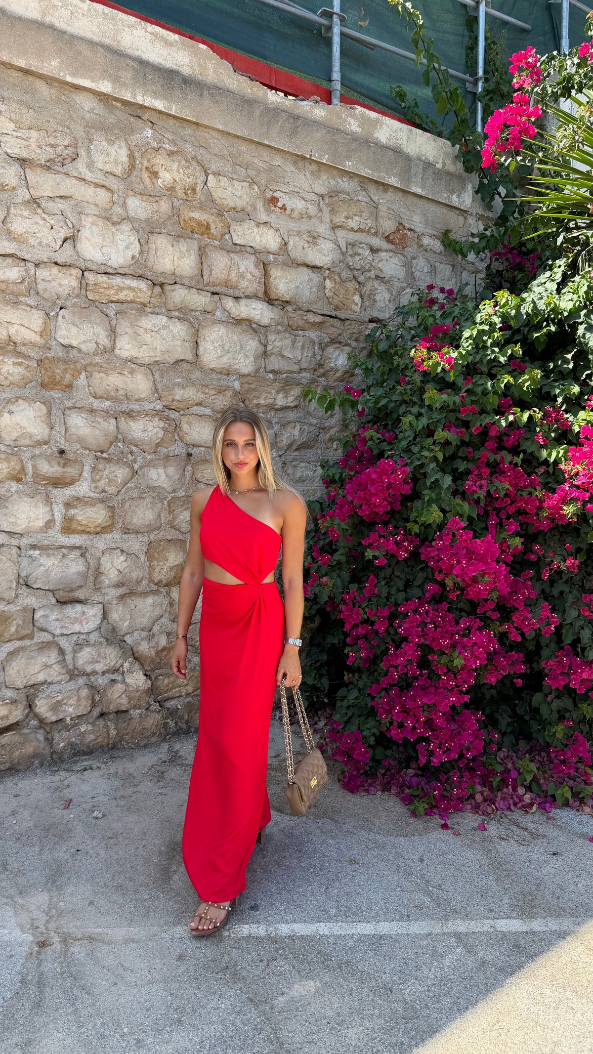 ROBE MIRA - ROUGE