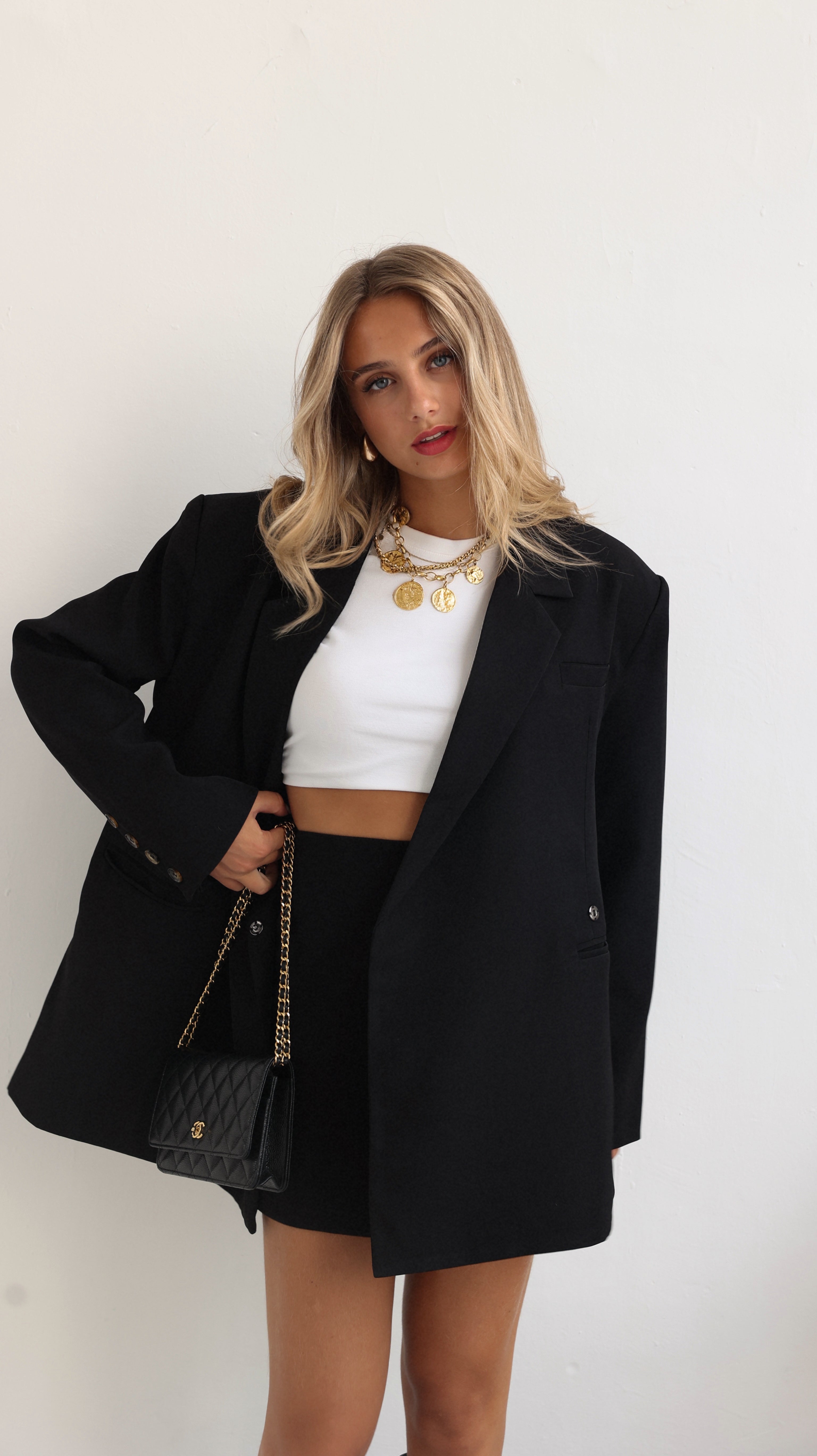 BLAZER MIA - NEGRO
