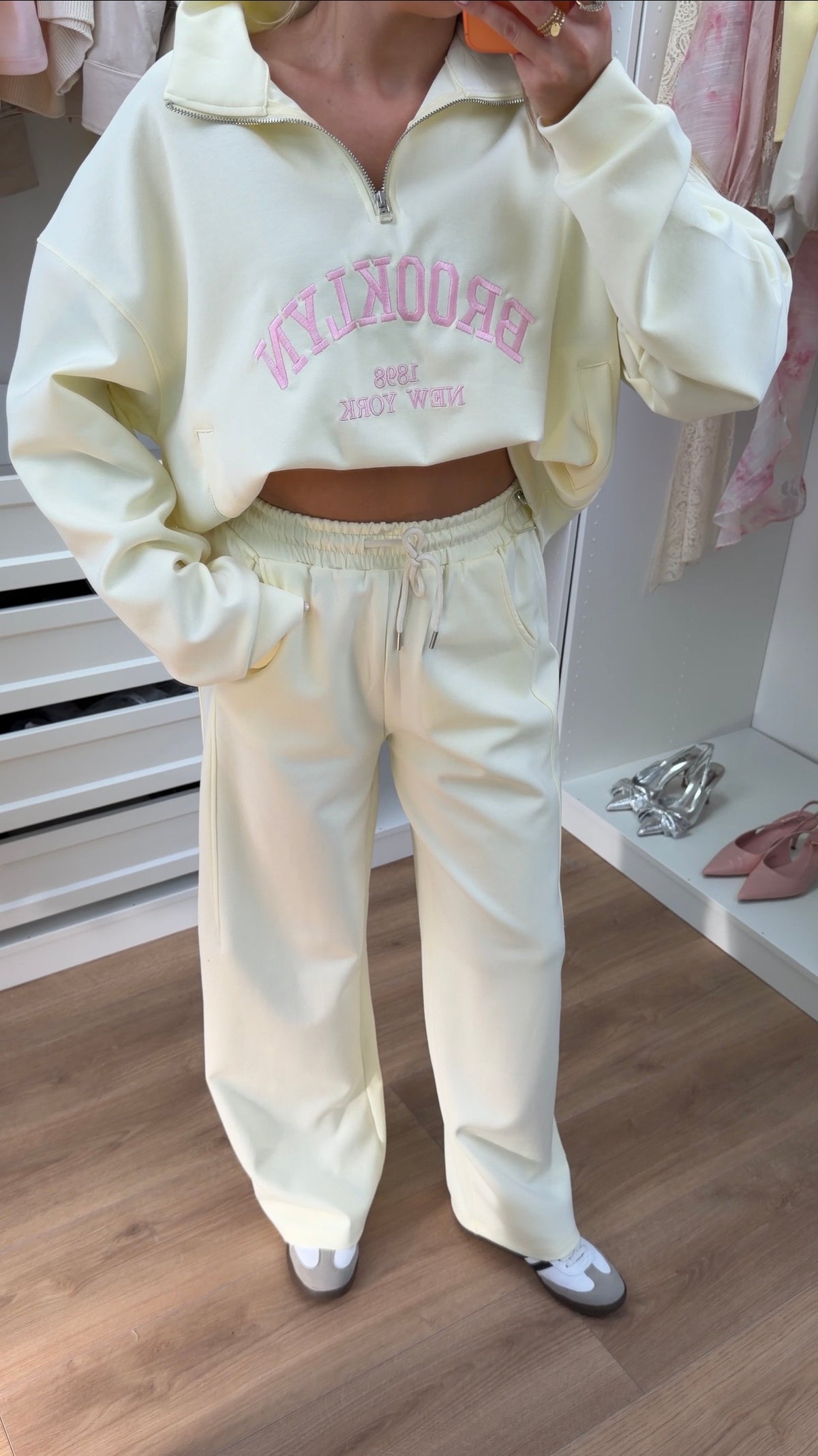 ENSEMBLE MILO - JAUNE PASTEL