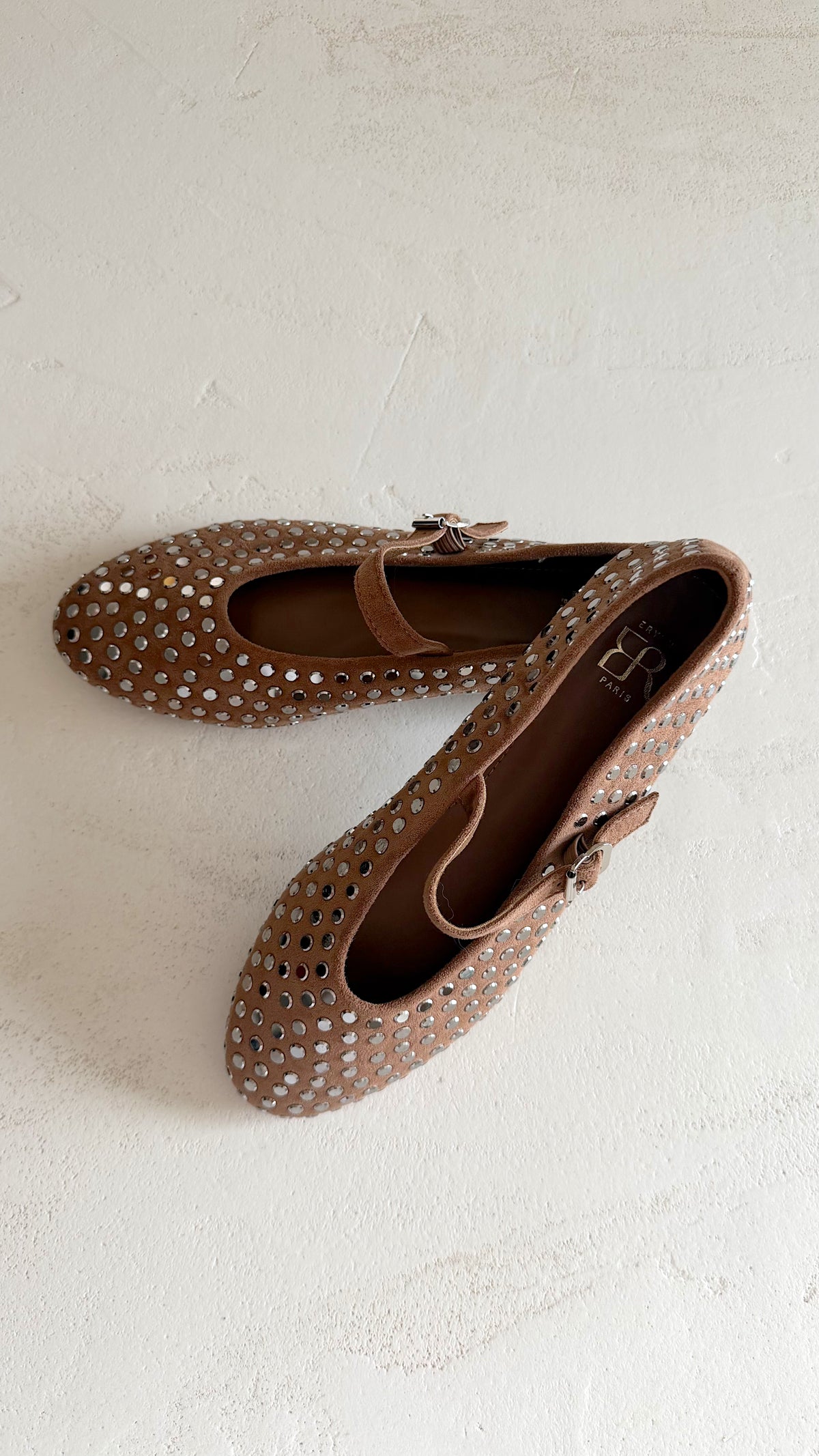 BALLERINES LOUNA - CAMEL