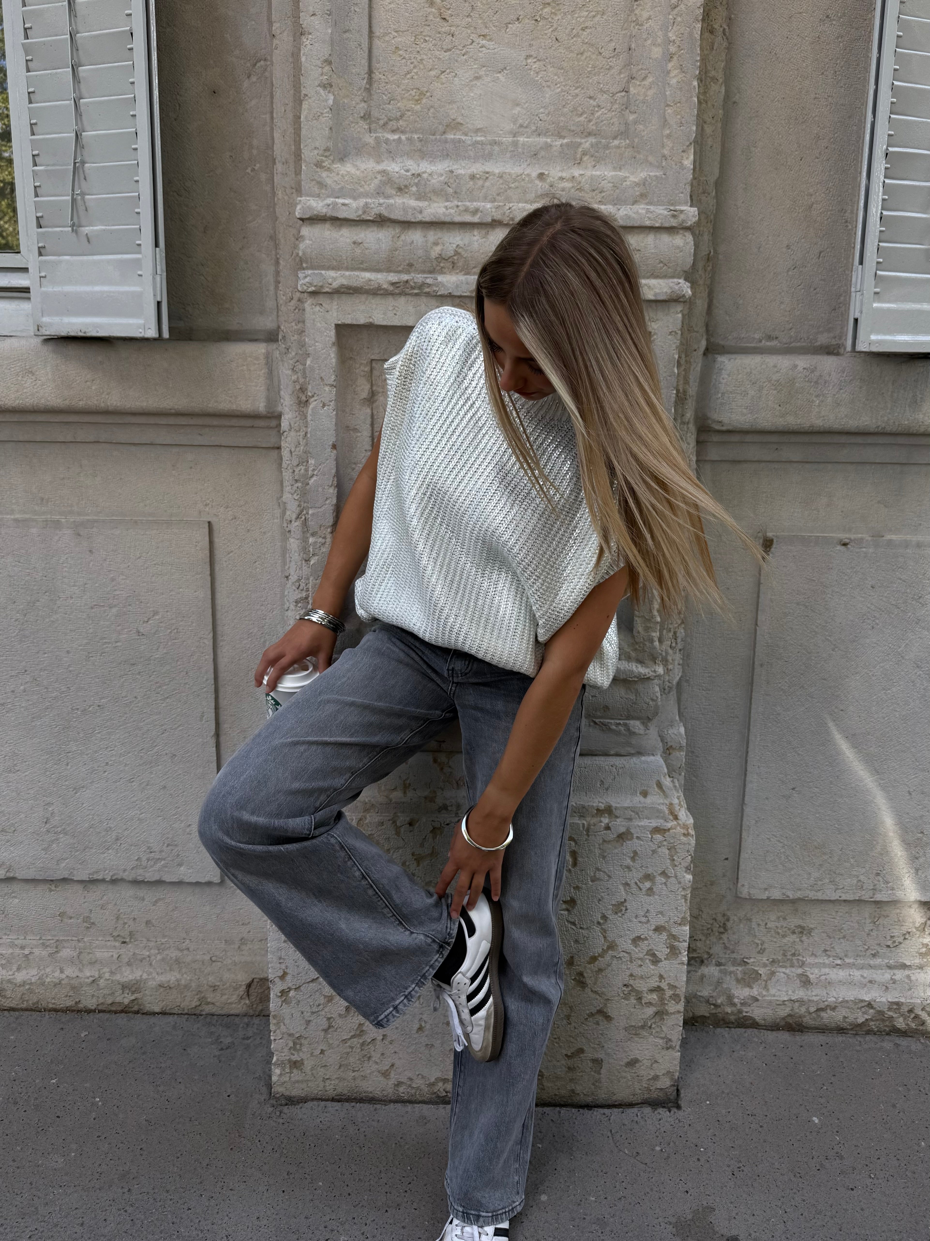 SUÉTER SIN MANGAS NOLA - CRUDO