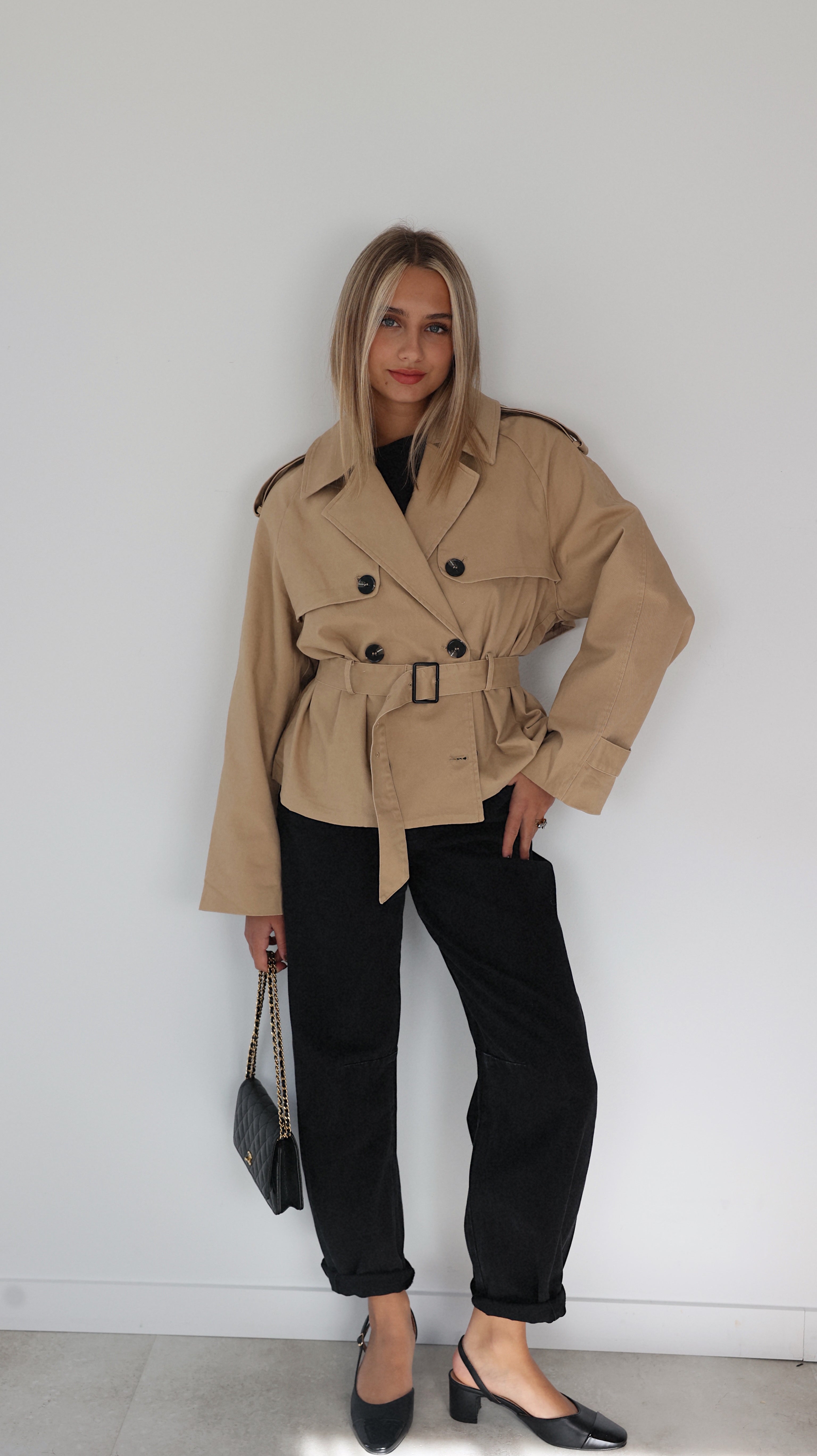VALENTINA TRENCH - CAMEL