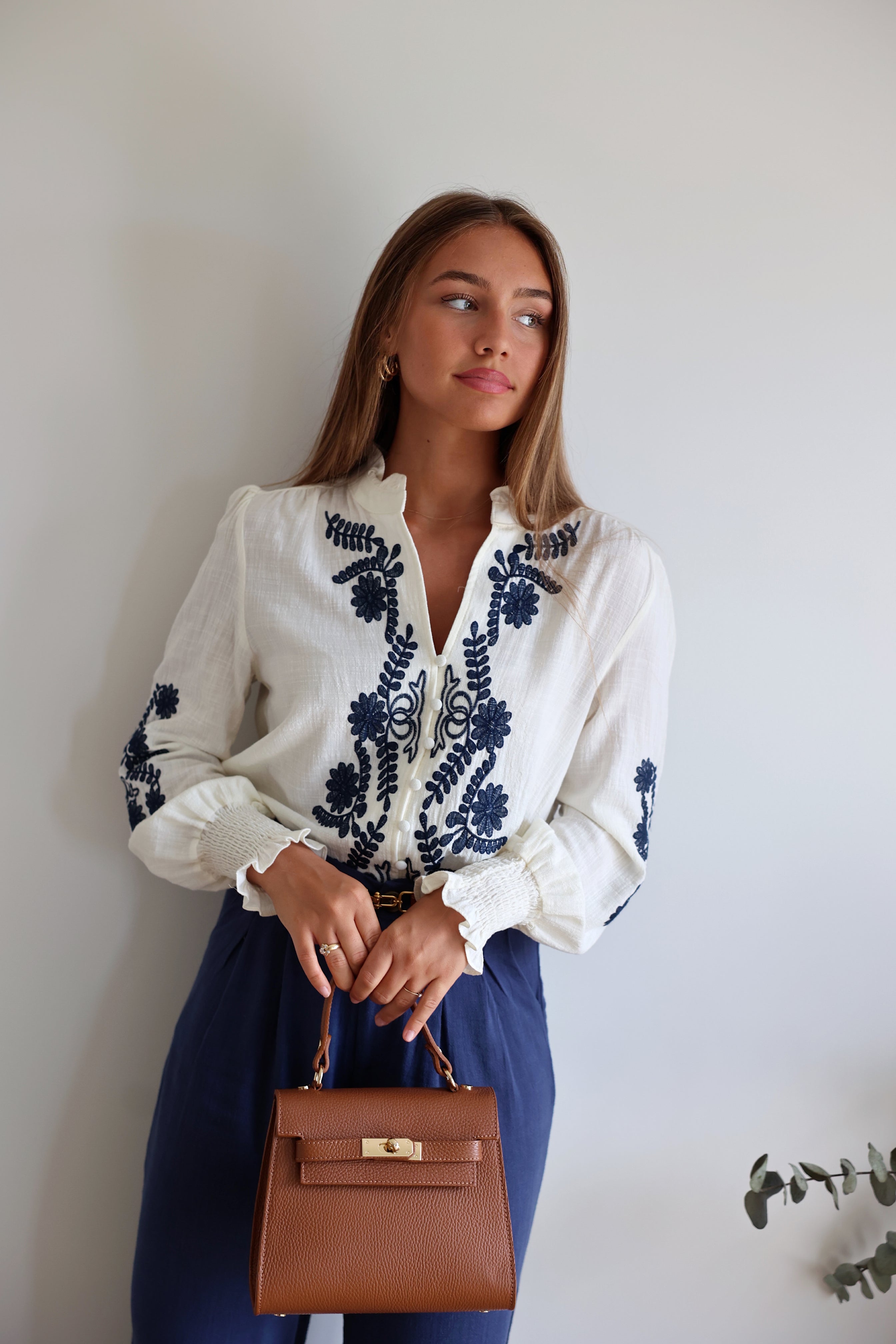 BLOUSE SUZANNA - ÉCRUE