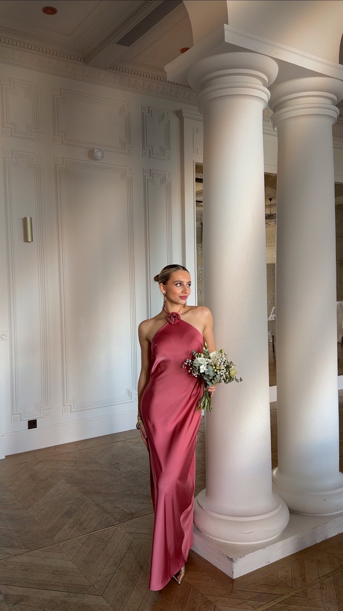 JULIA DRESS - TERRACOTTA