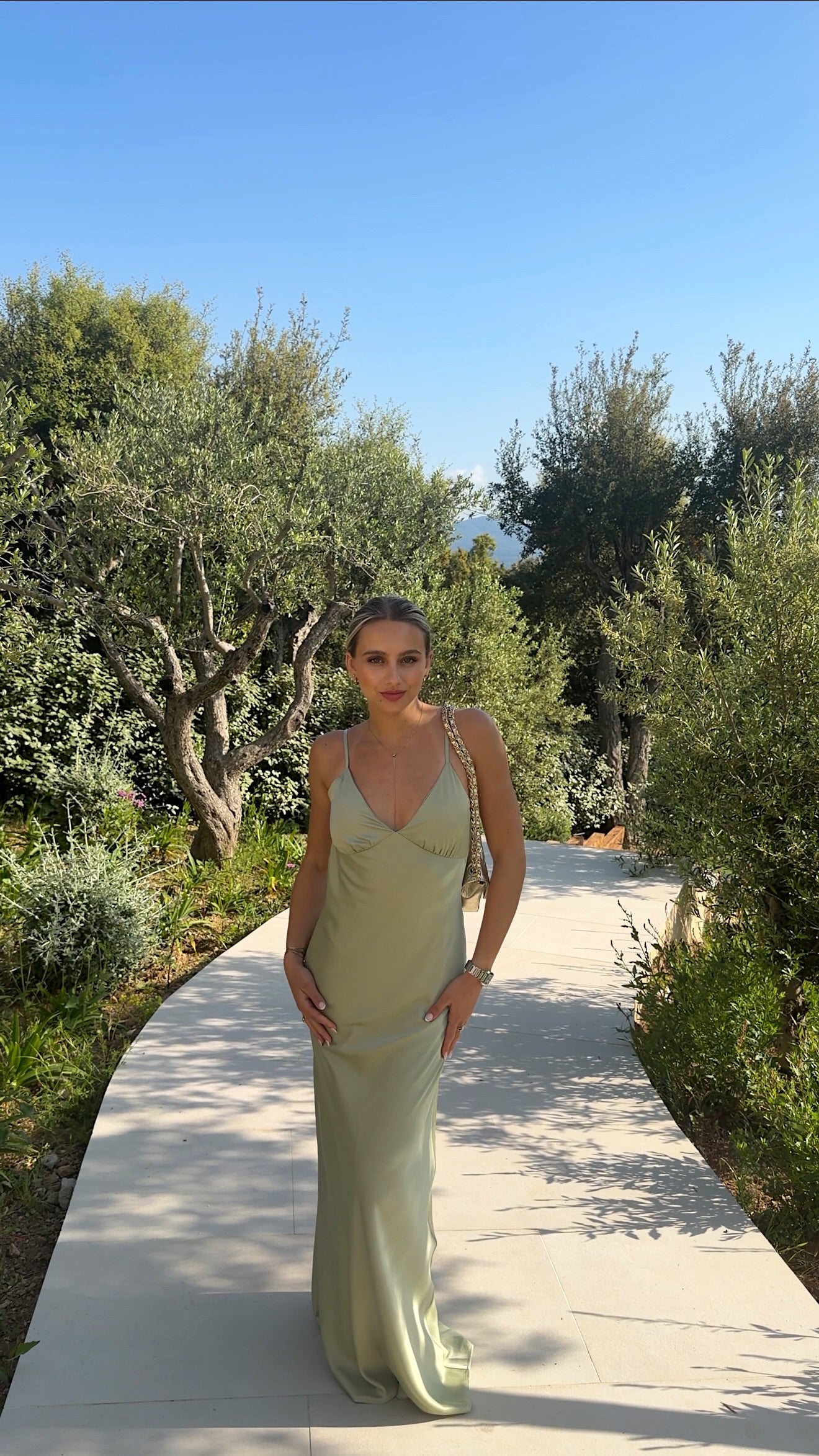 ALESSIA DRESS - GREEN