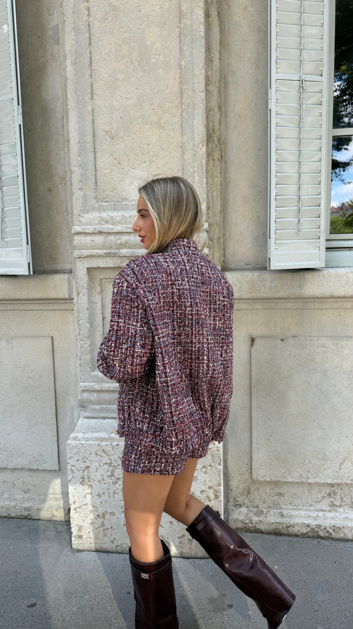 VESTE NOA - BORDEAUX