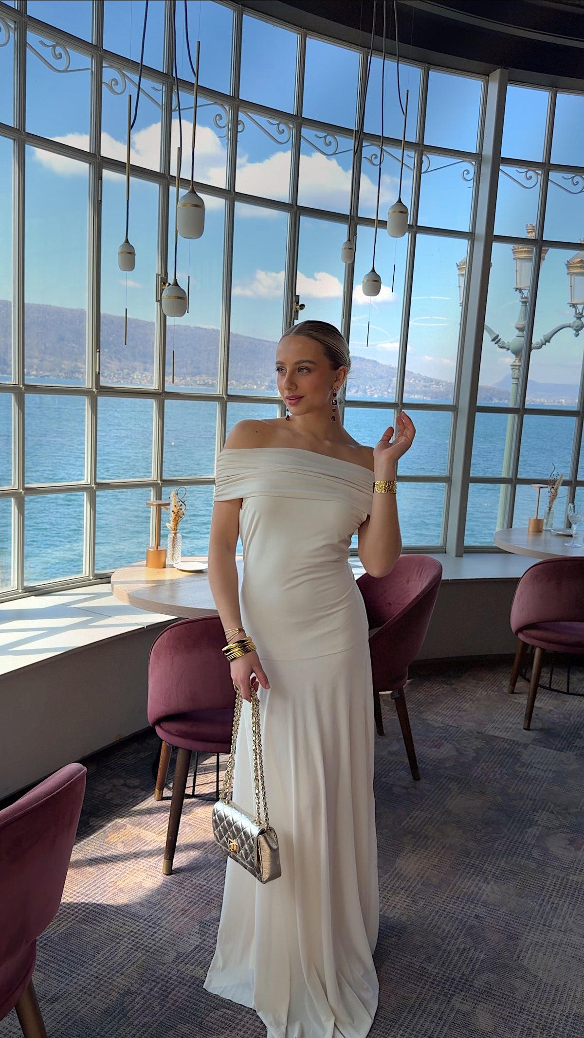 ROBE IRIS - BEIGE