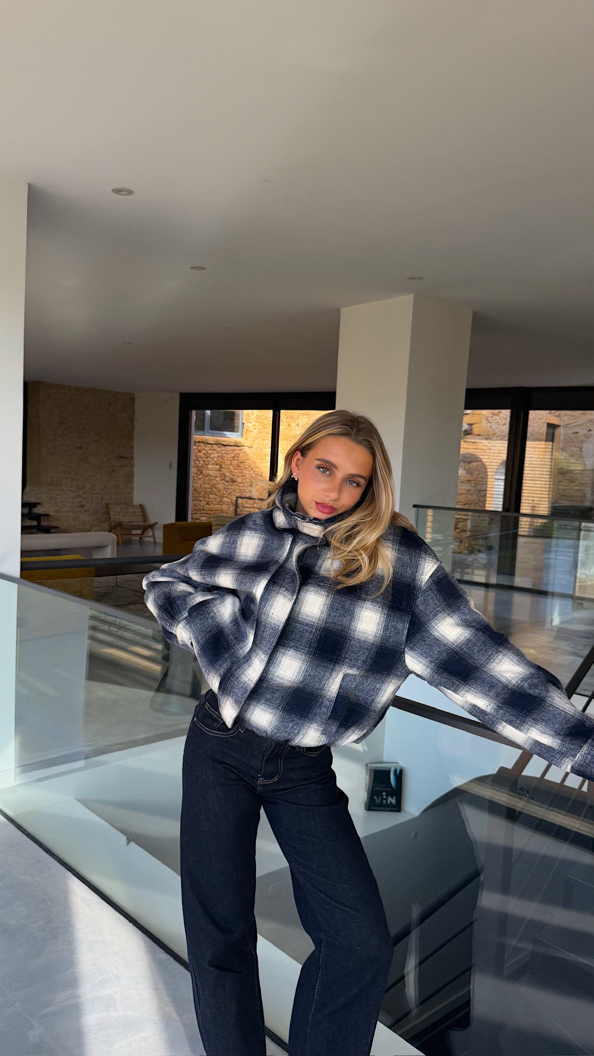 MANTEAU AMELIA - MARINE