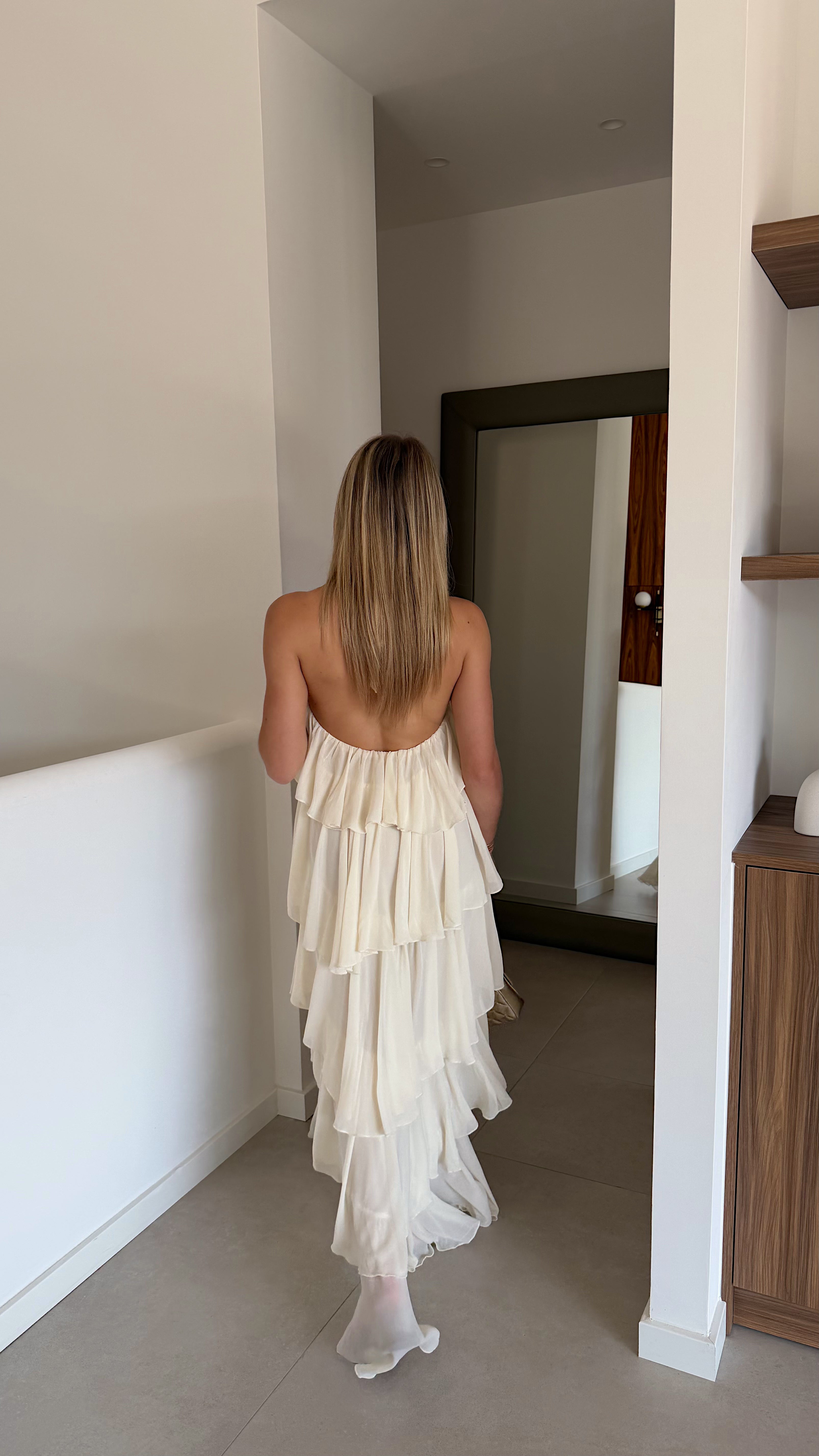 DRESS ALBA - WHITE