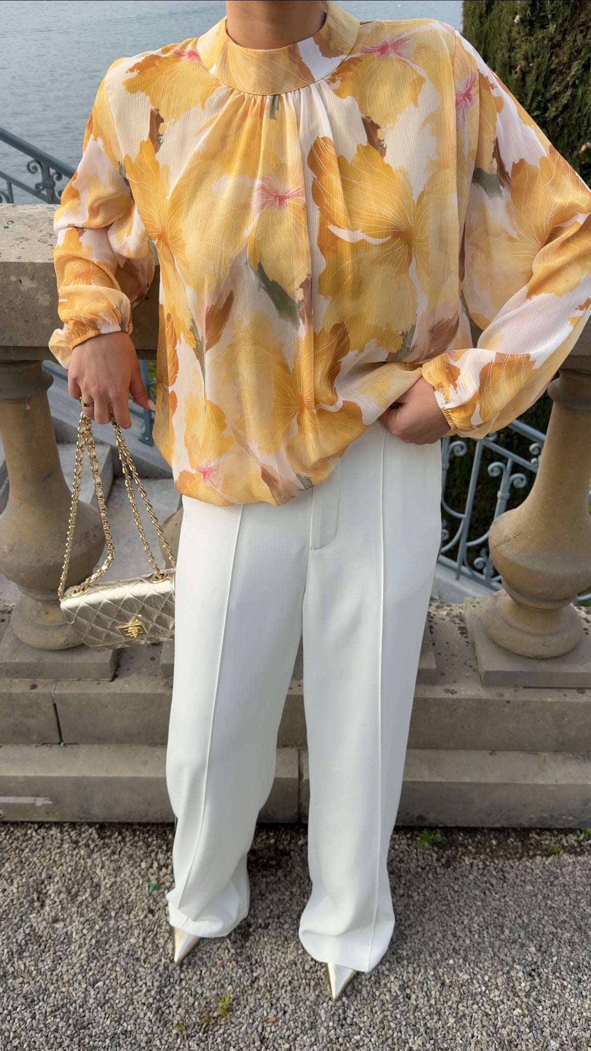 BLOUSE ARIANA - JAUNE