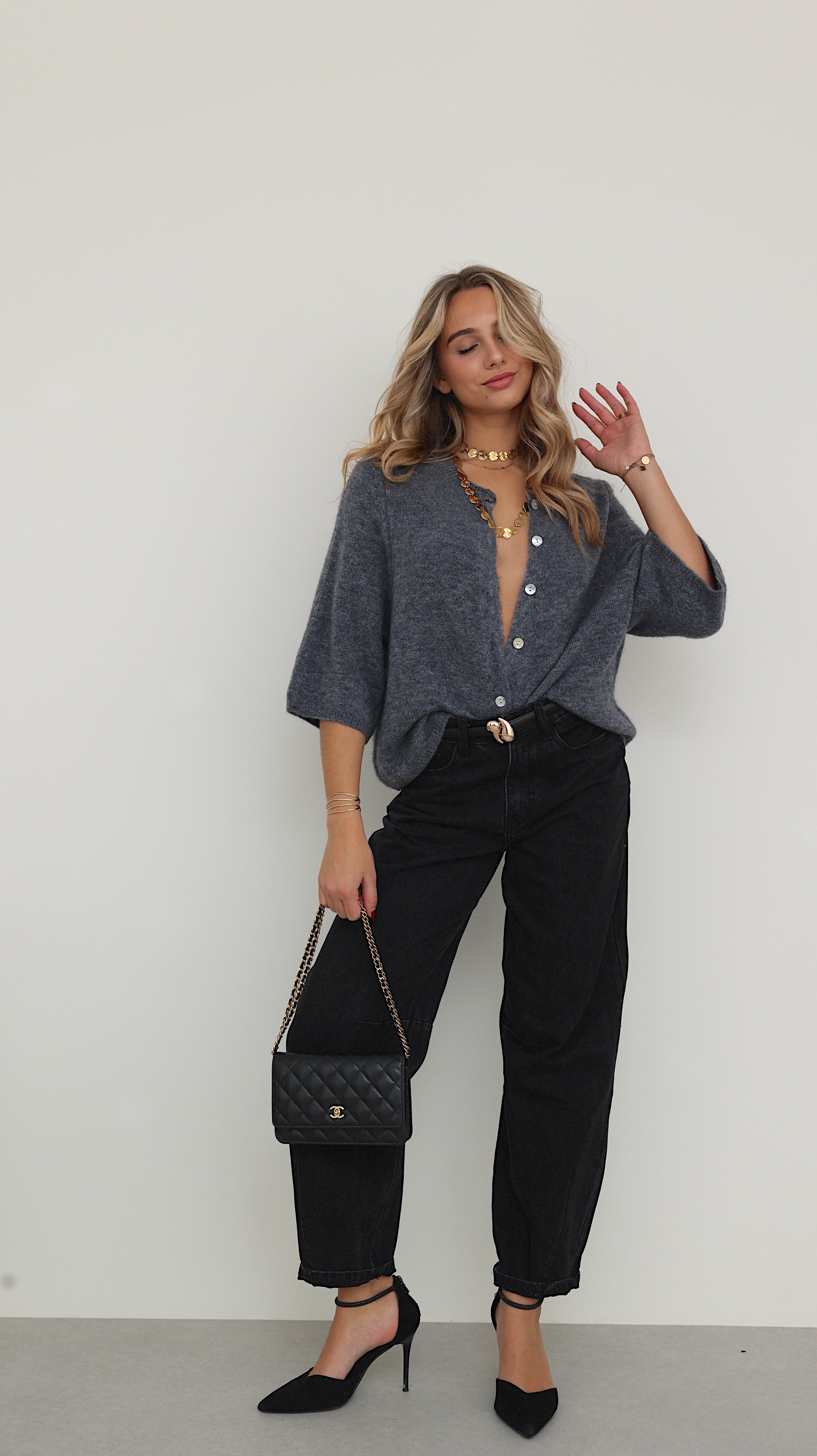 CHALECO MESSIA - GRIS