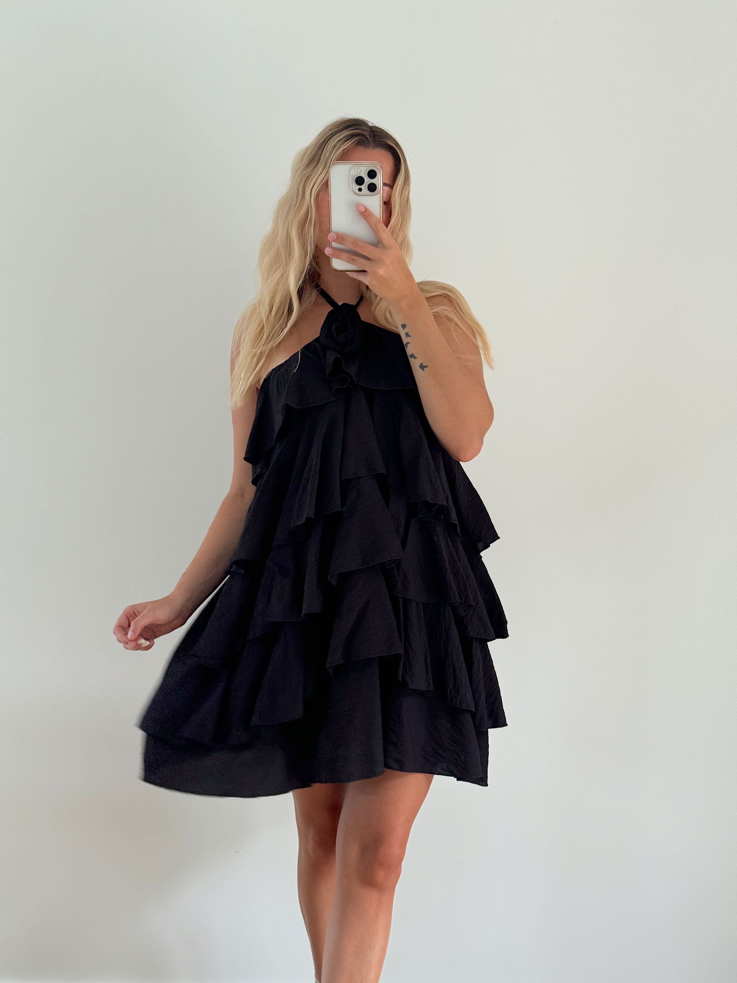 AMBRA DRESS - BLACK