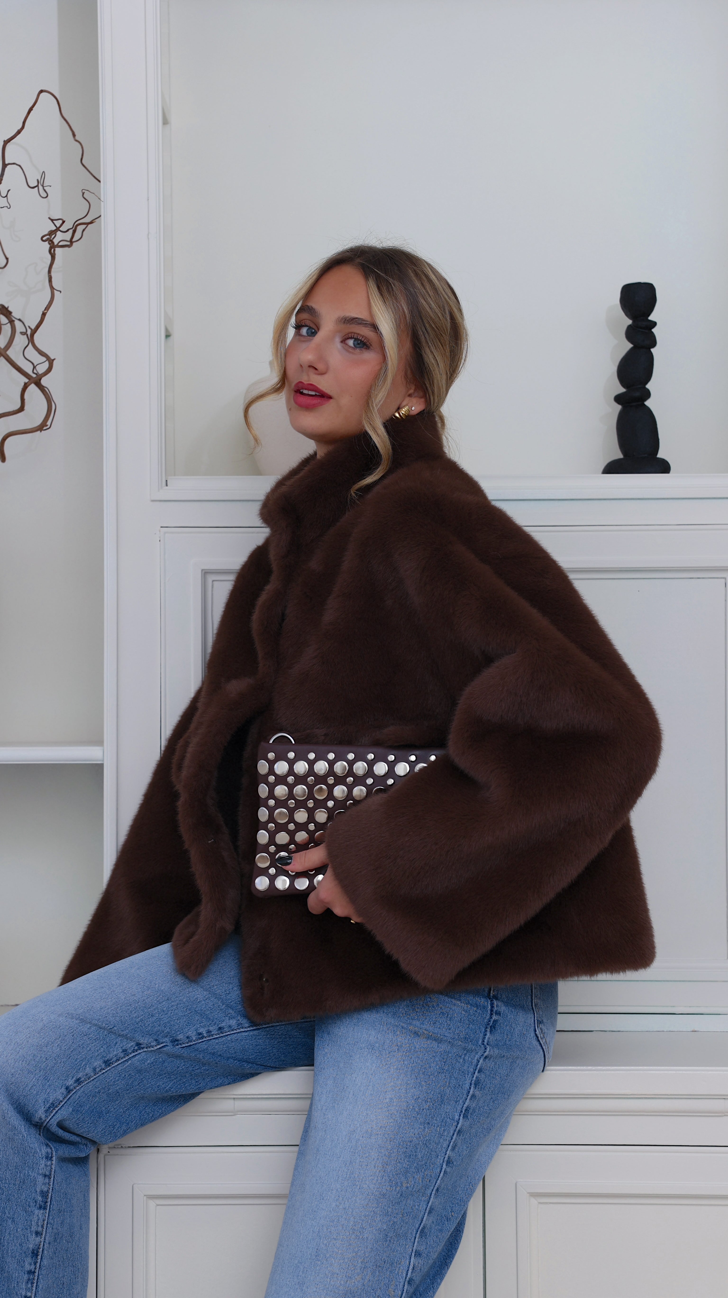 CHAQUETA PHILA - CHOCOLATE