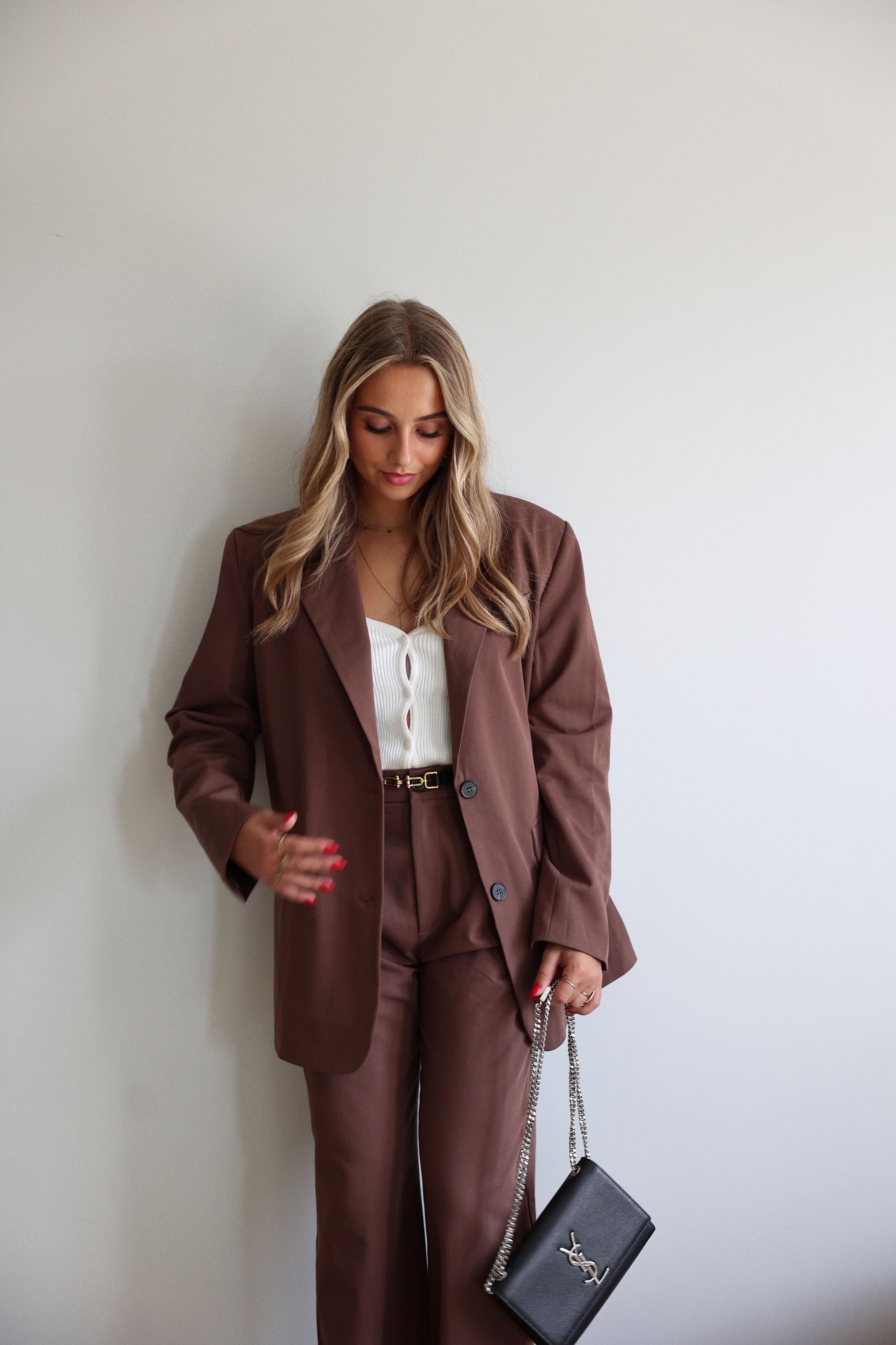 BLAZER NONA - CHOCO