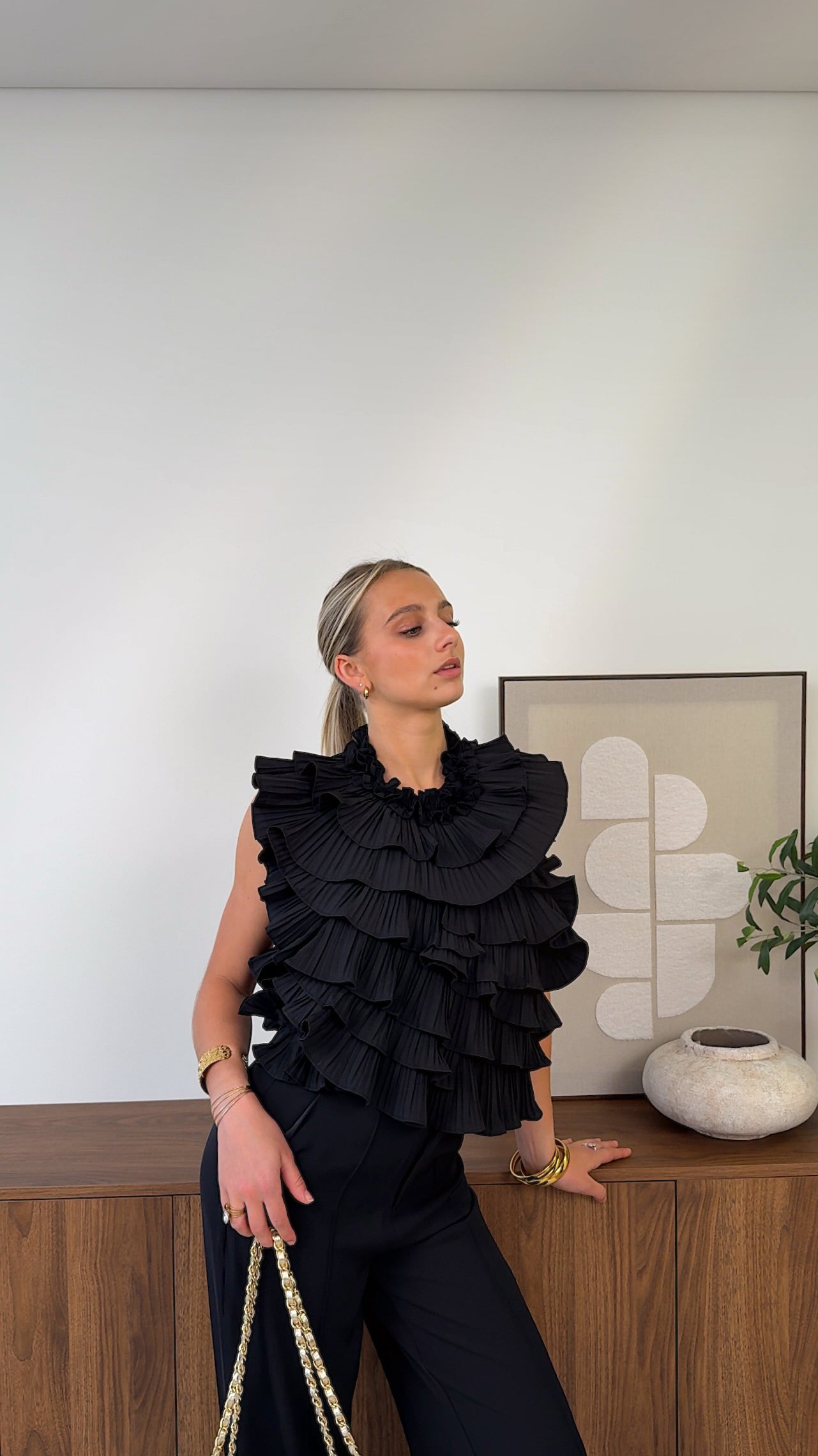 TOP BEA - BLACK