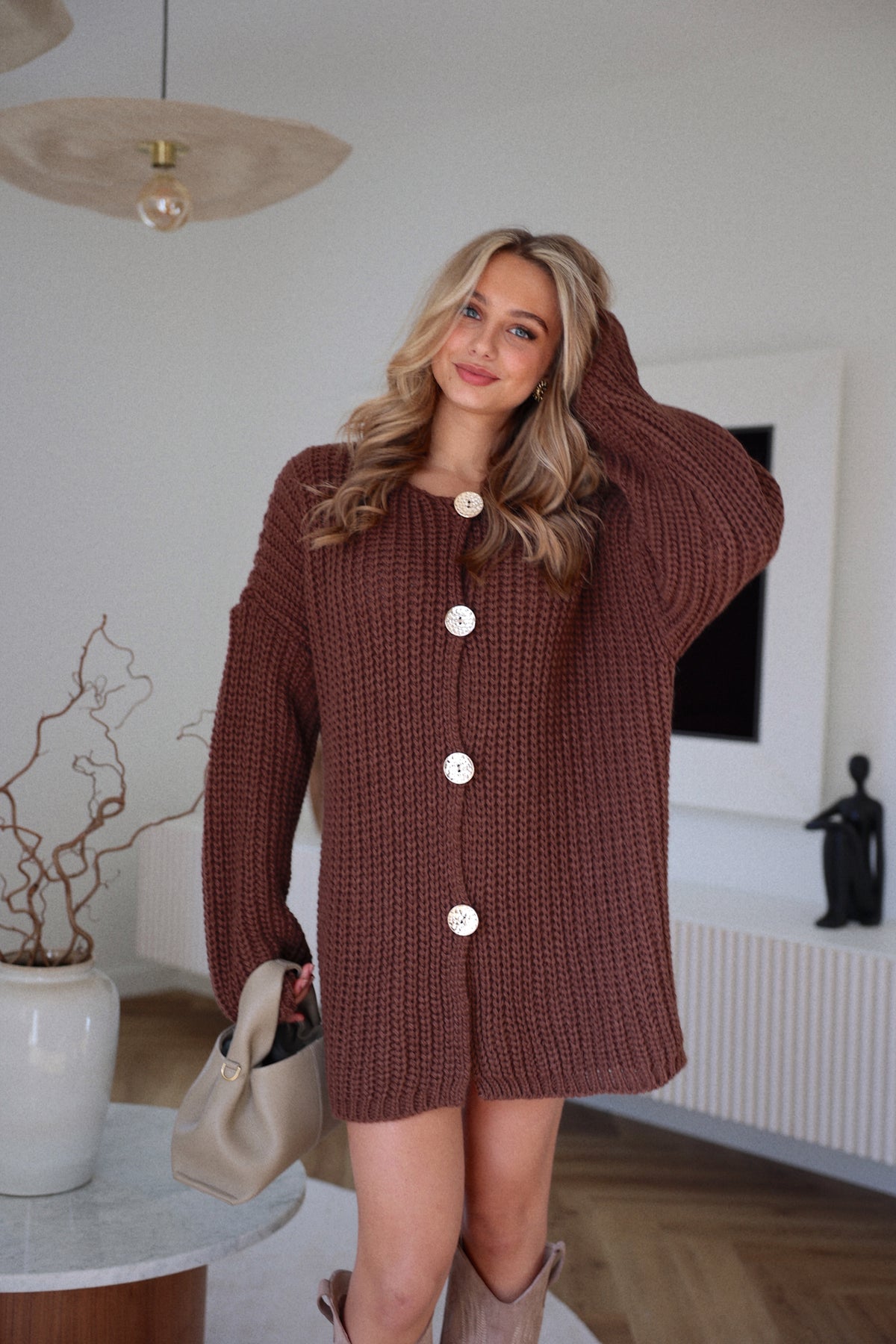GILET LONG INES