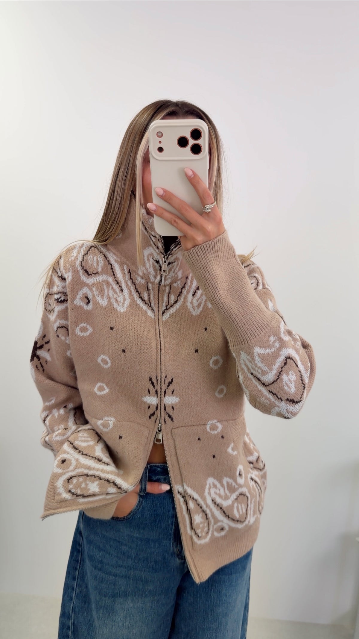 GILET CORALIE - CAMEL