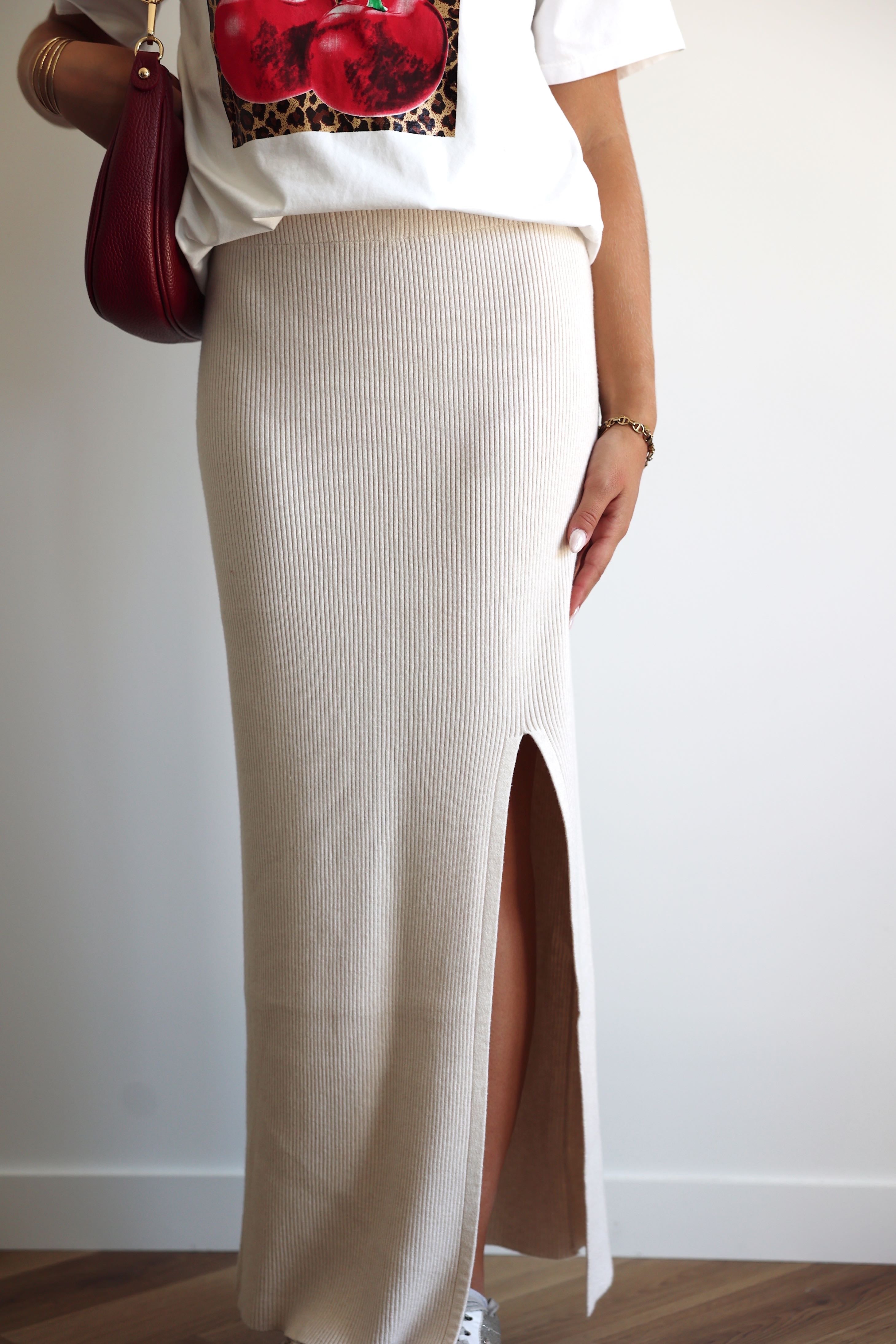 JOIA SKIRT - BEIGE