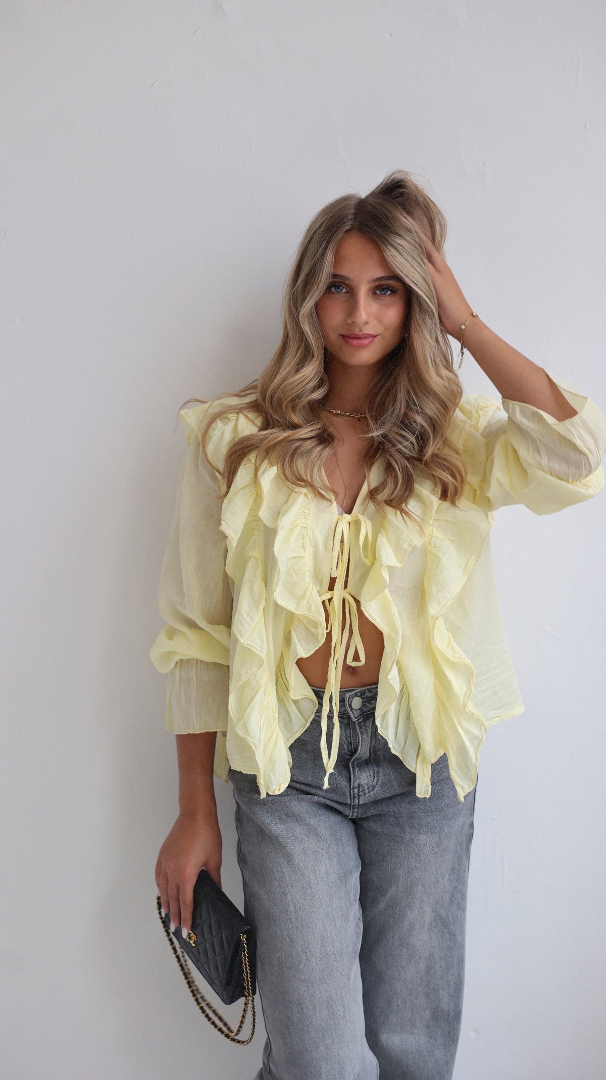 BLUSA CALIE - AMARILLA
