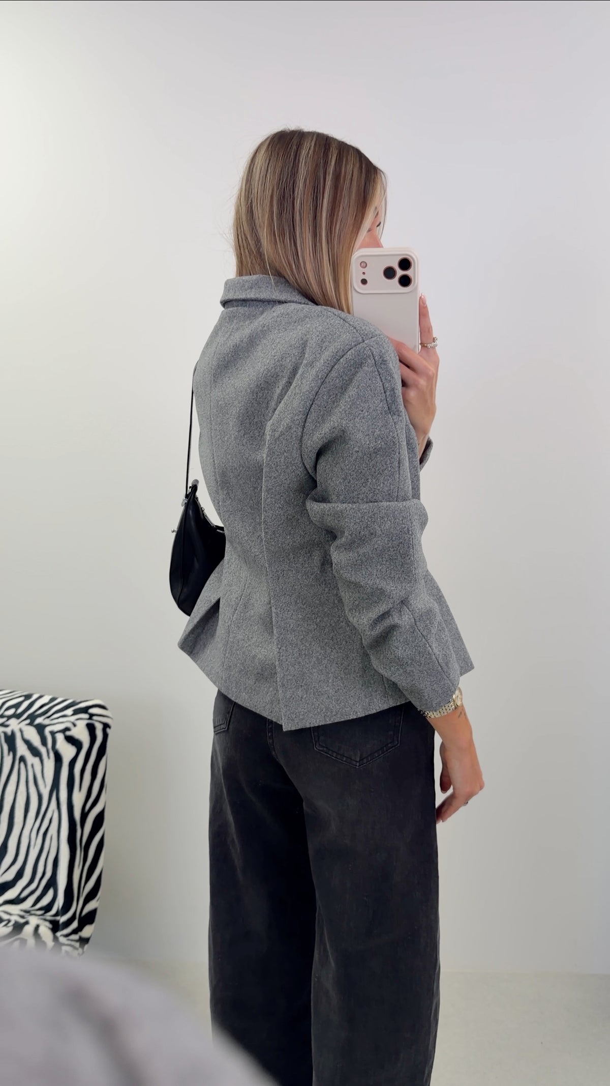 VESTE ELISE - GRIS