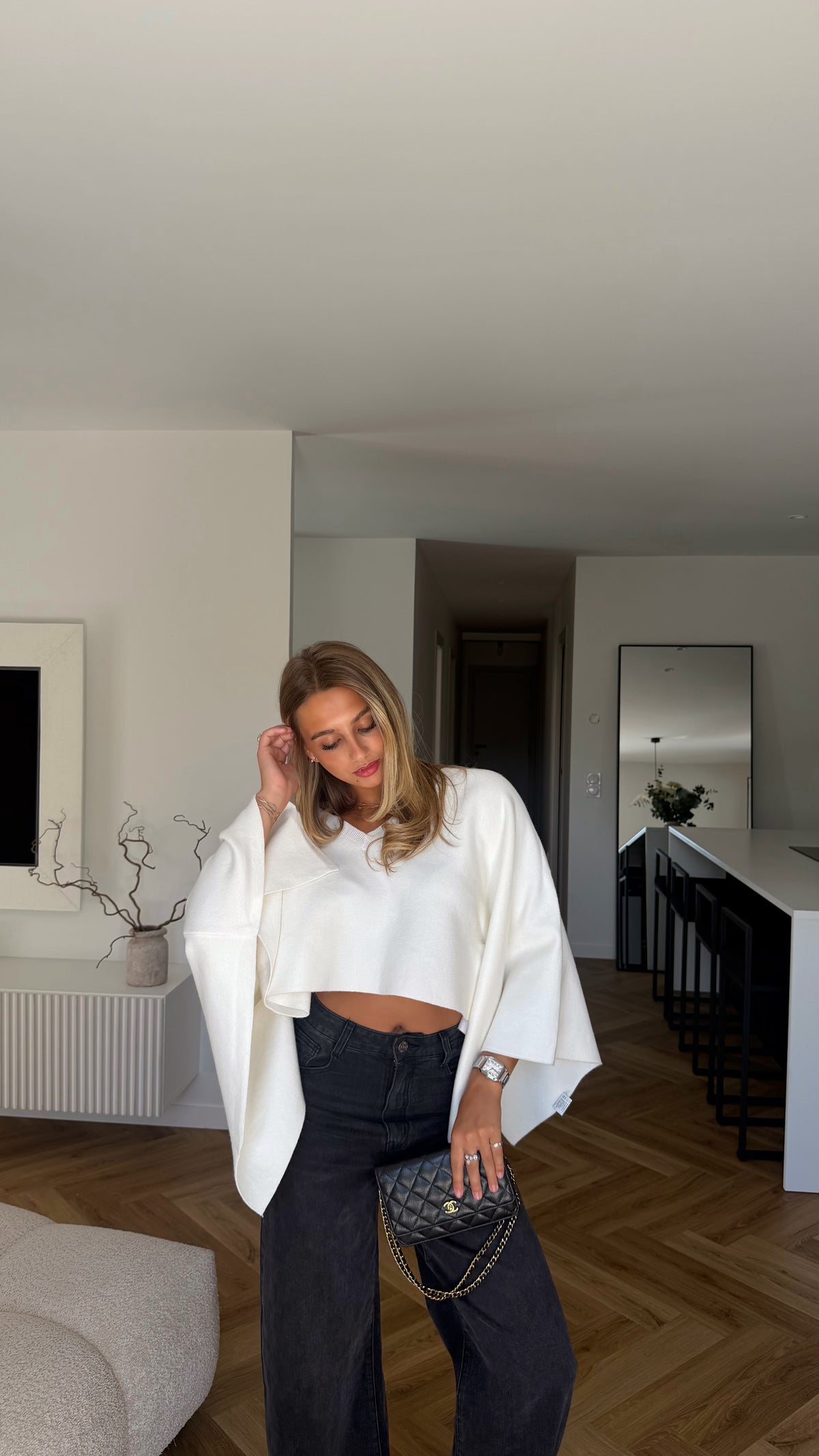 PULL AURORE - BLANC