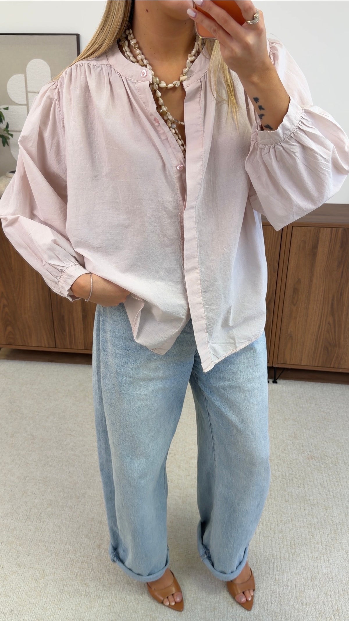 BLUSA CLÉA - ROSA CLARO
