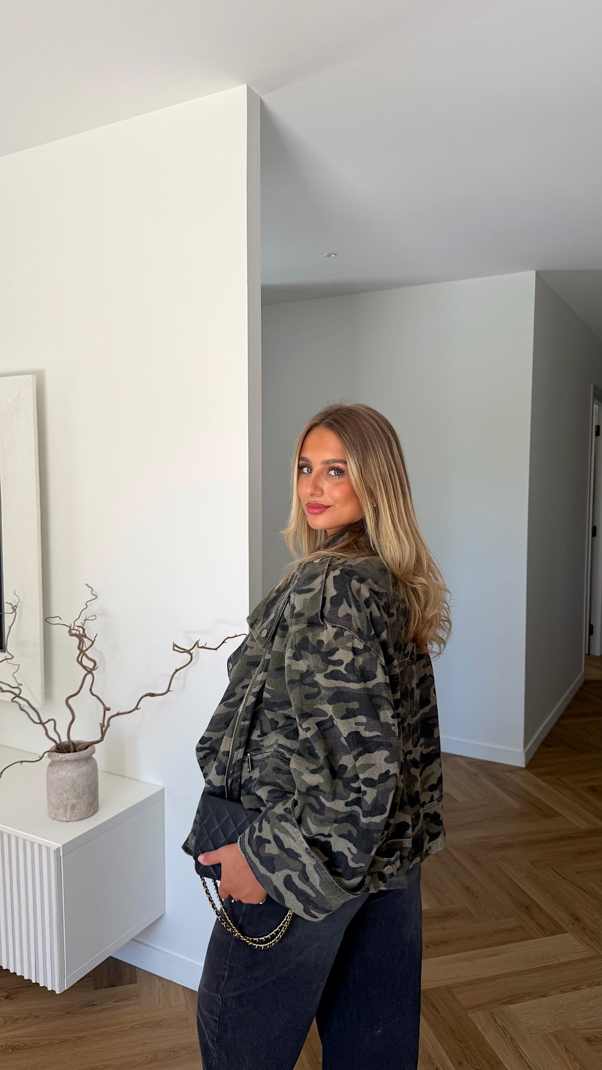 VESTE AXELLE - MILITAIRE