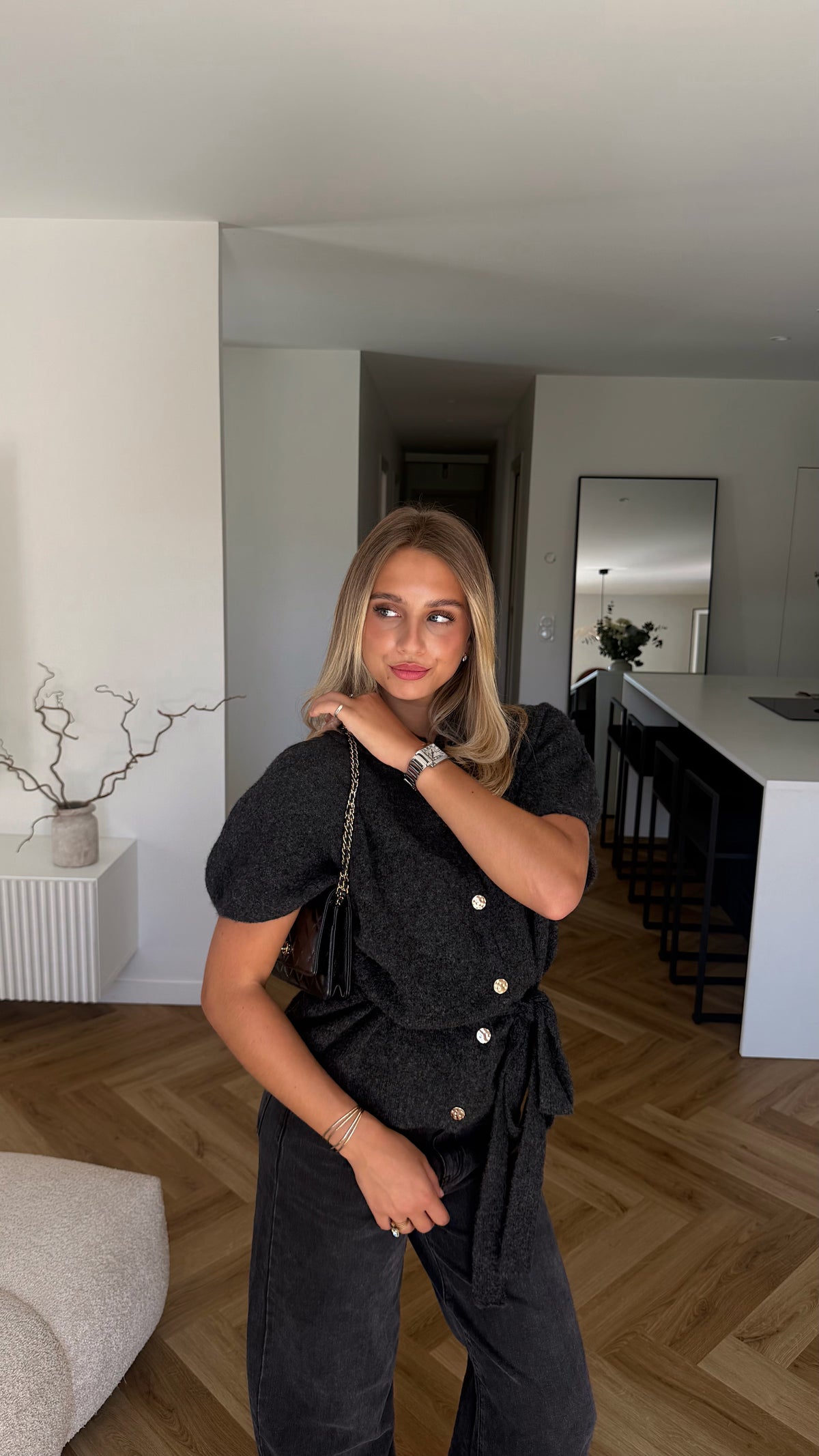GILET ENORA - GRIS