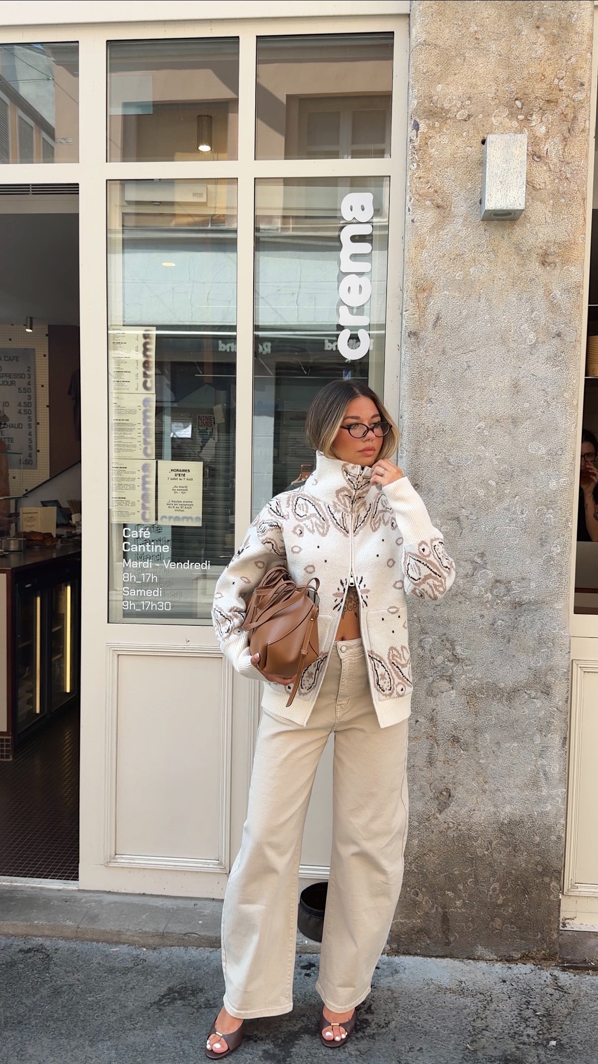 GILET CORALIE - BEIGE