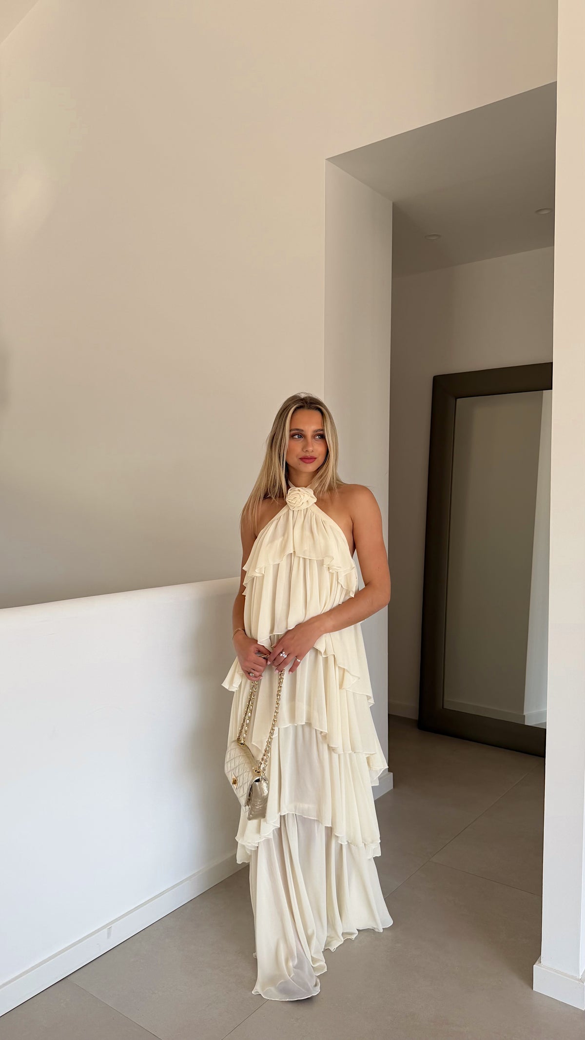 DRESS ALBA - WHITE