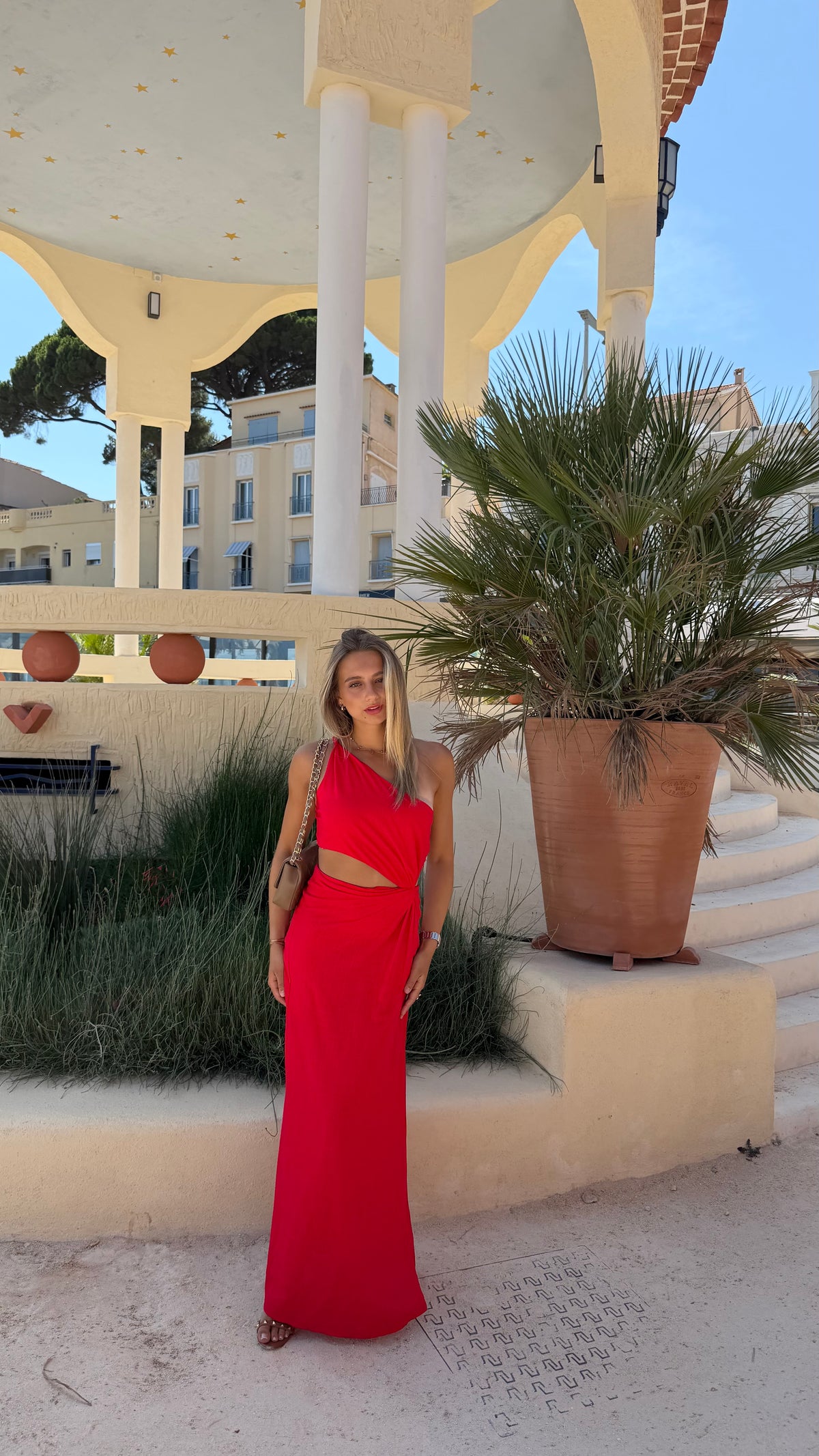 ROBE MIRA - ROUGE