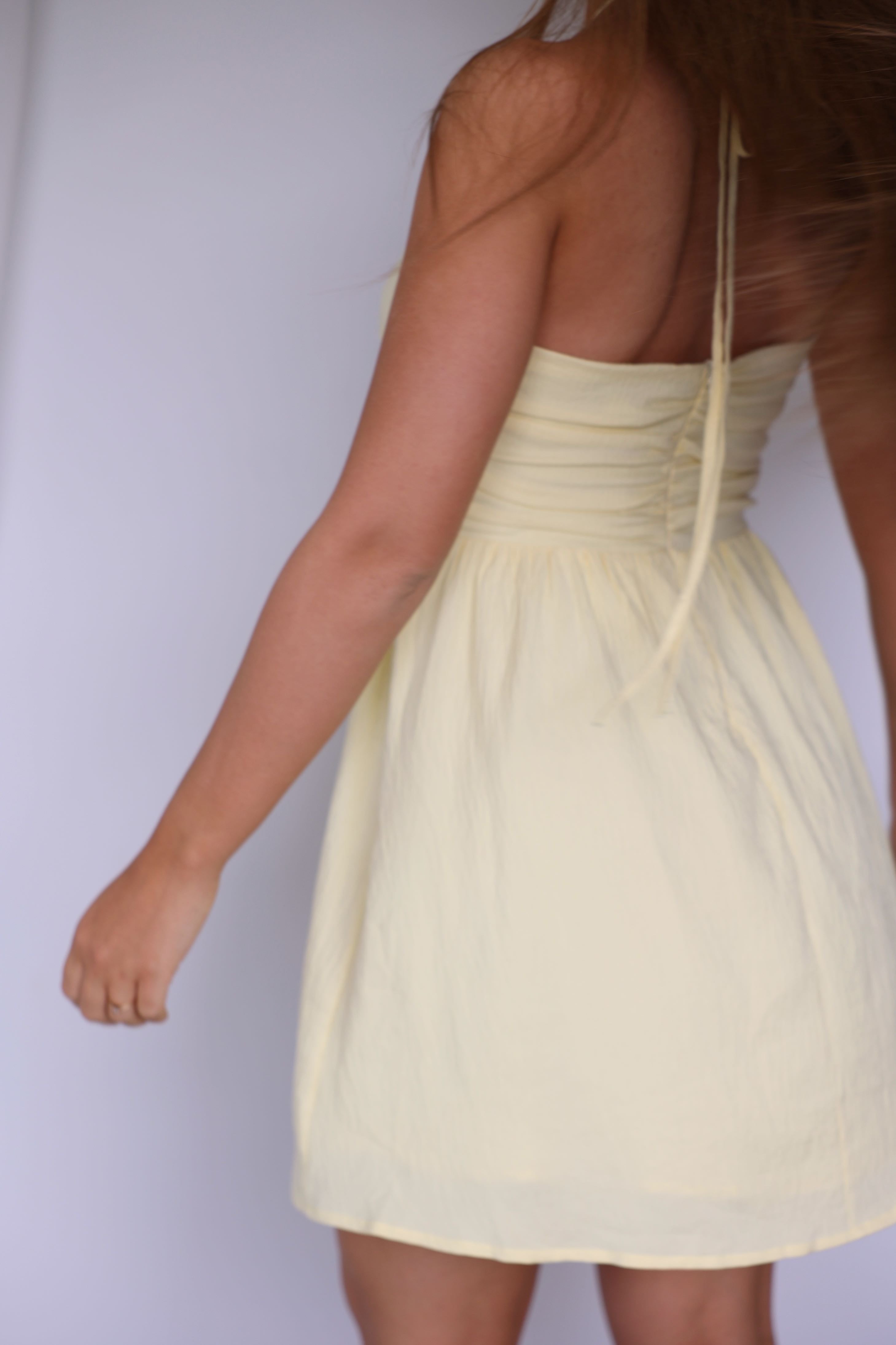 ALBA DRESS - YELLOW