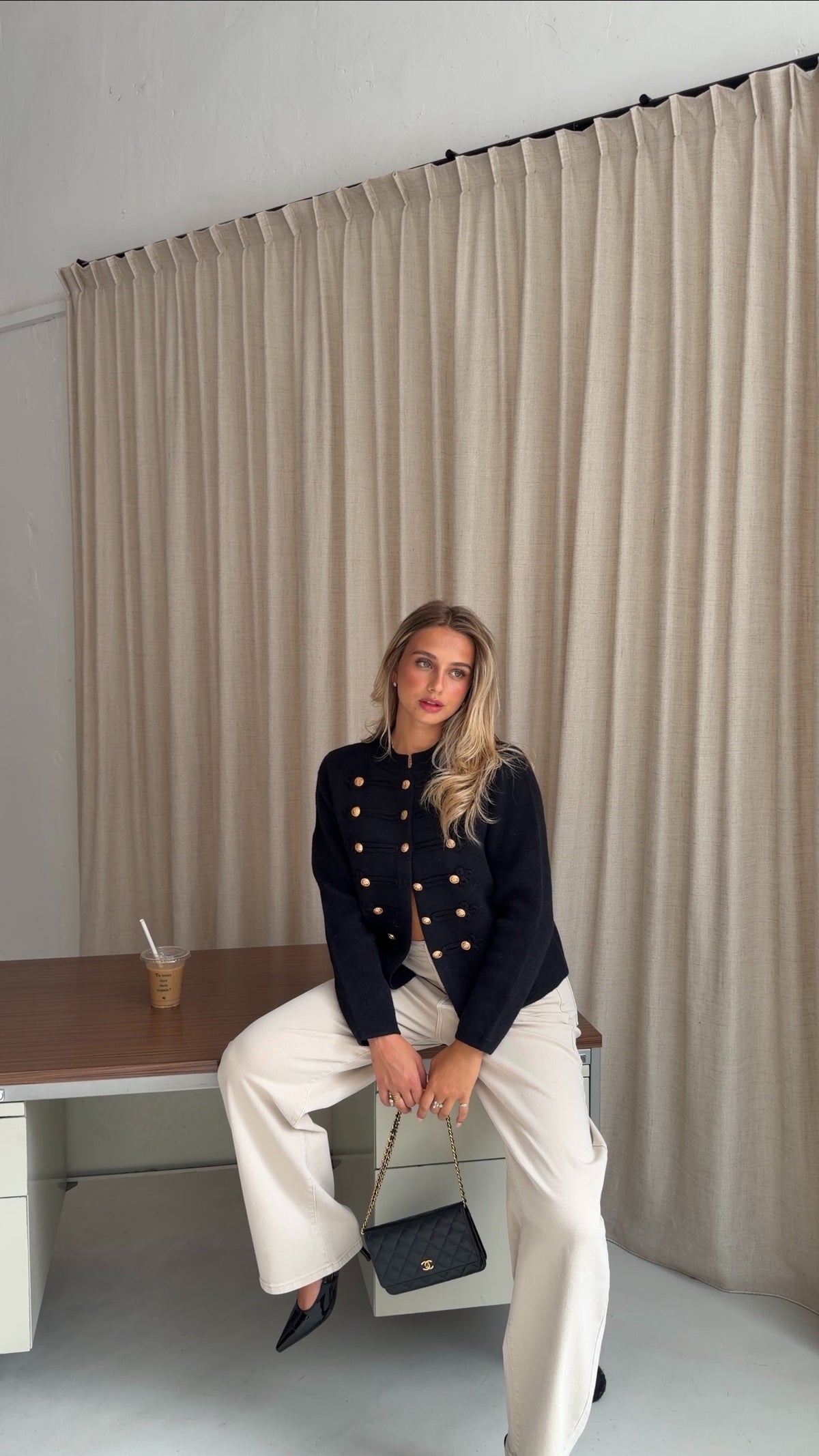 GILET SERENA - NOIR