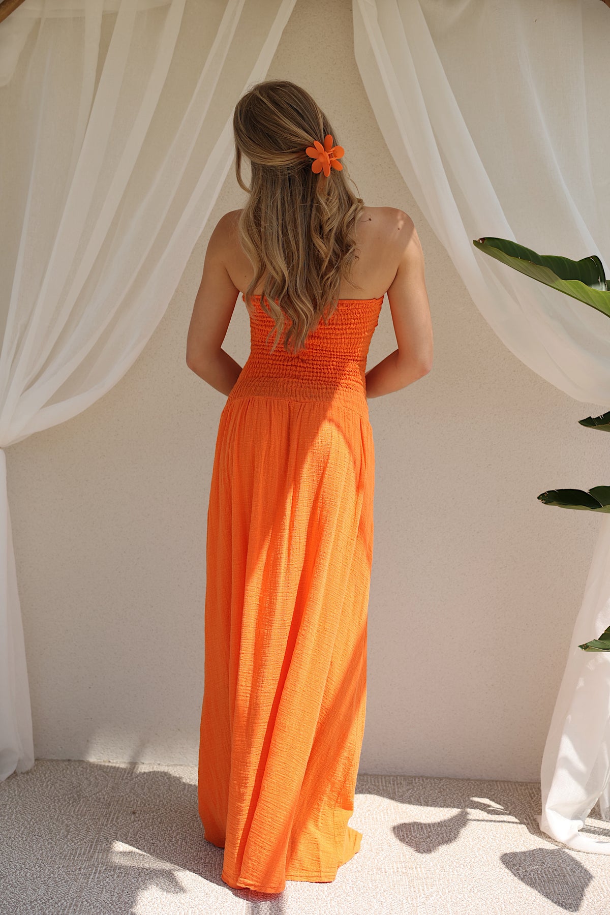 VESTIDO YSÉE - NARANJA