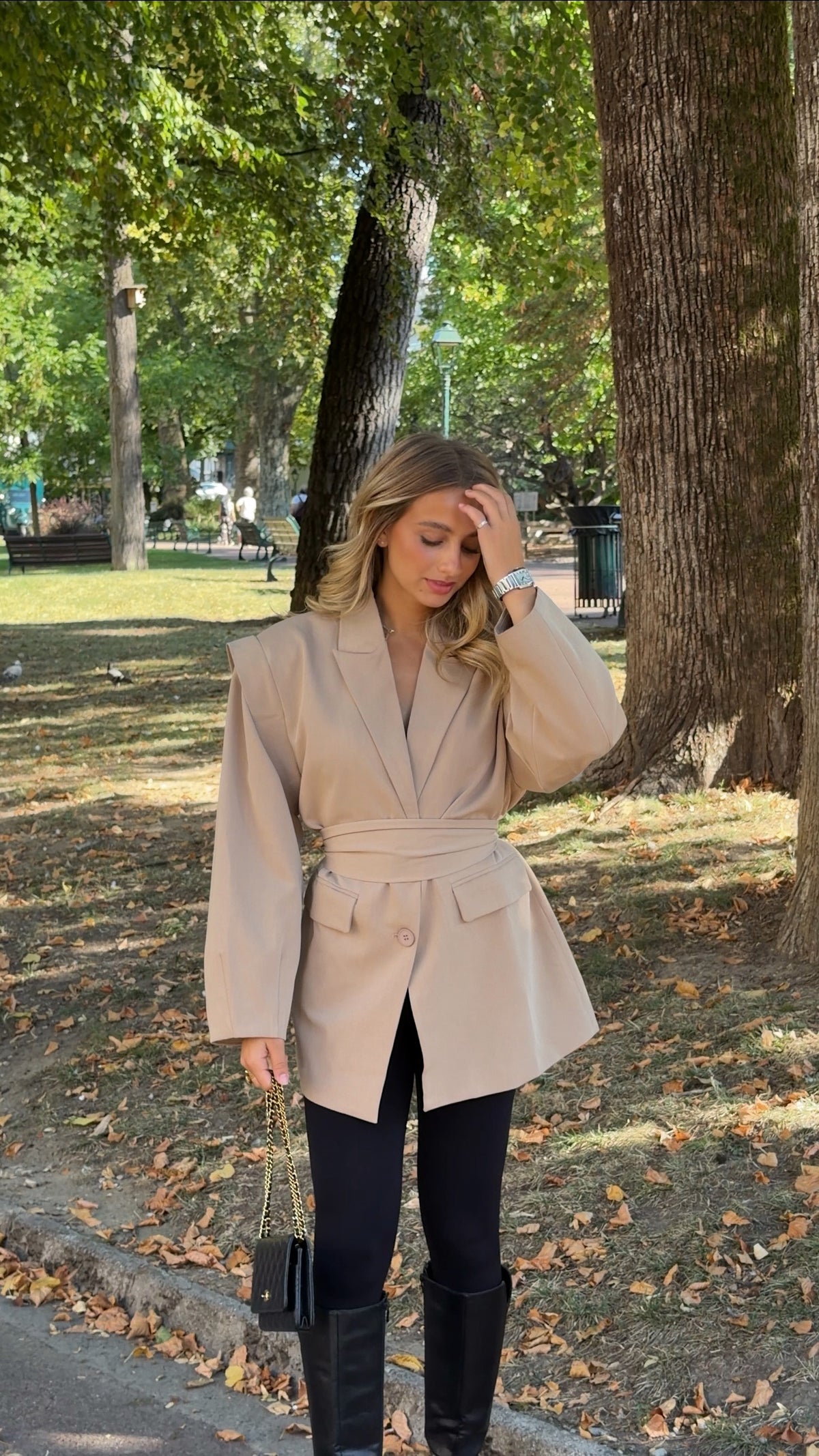 BLAZER LINA - BEIGE