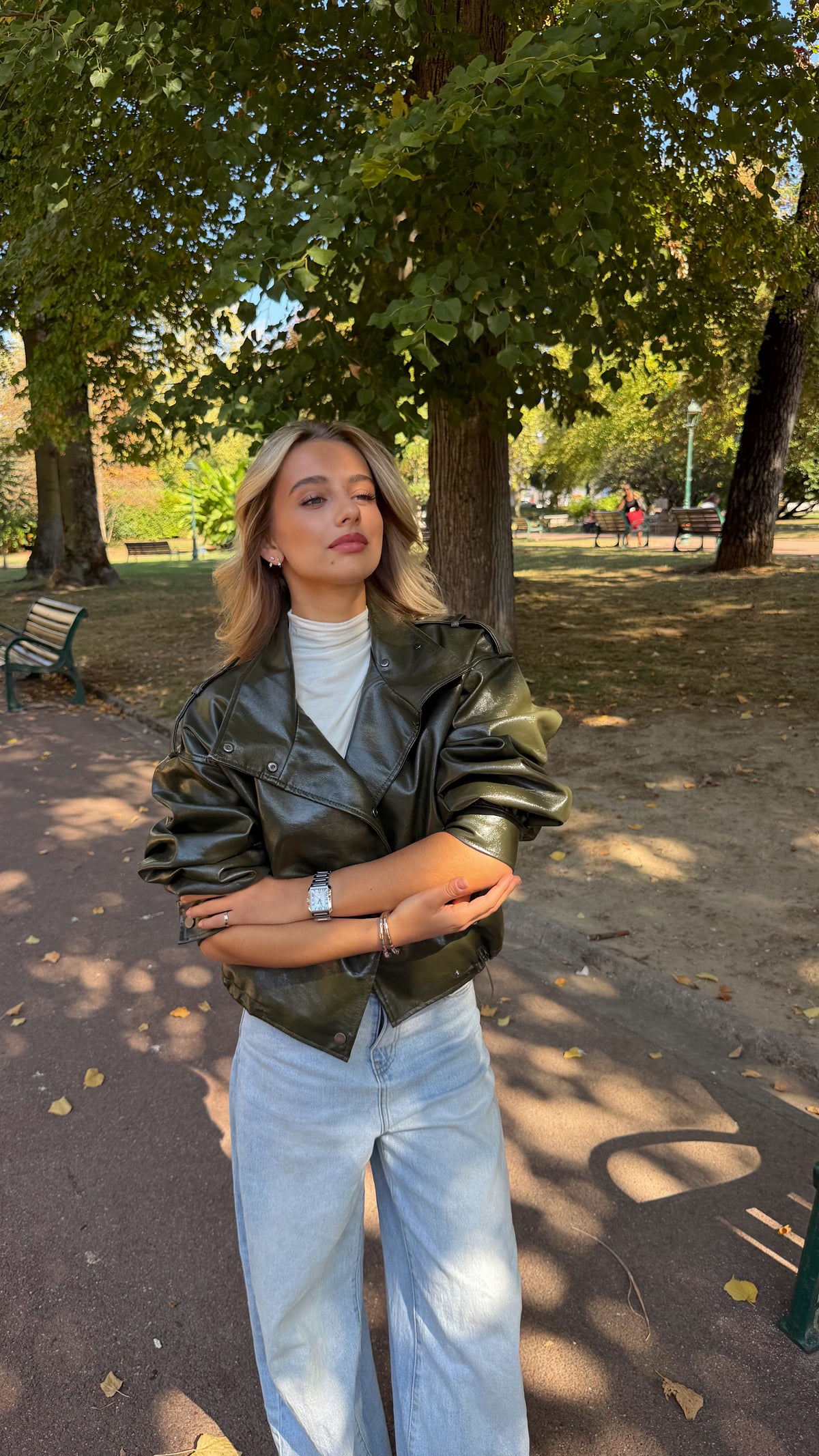 BOMBER ALYSON - KAKI