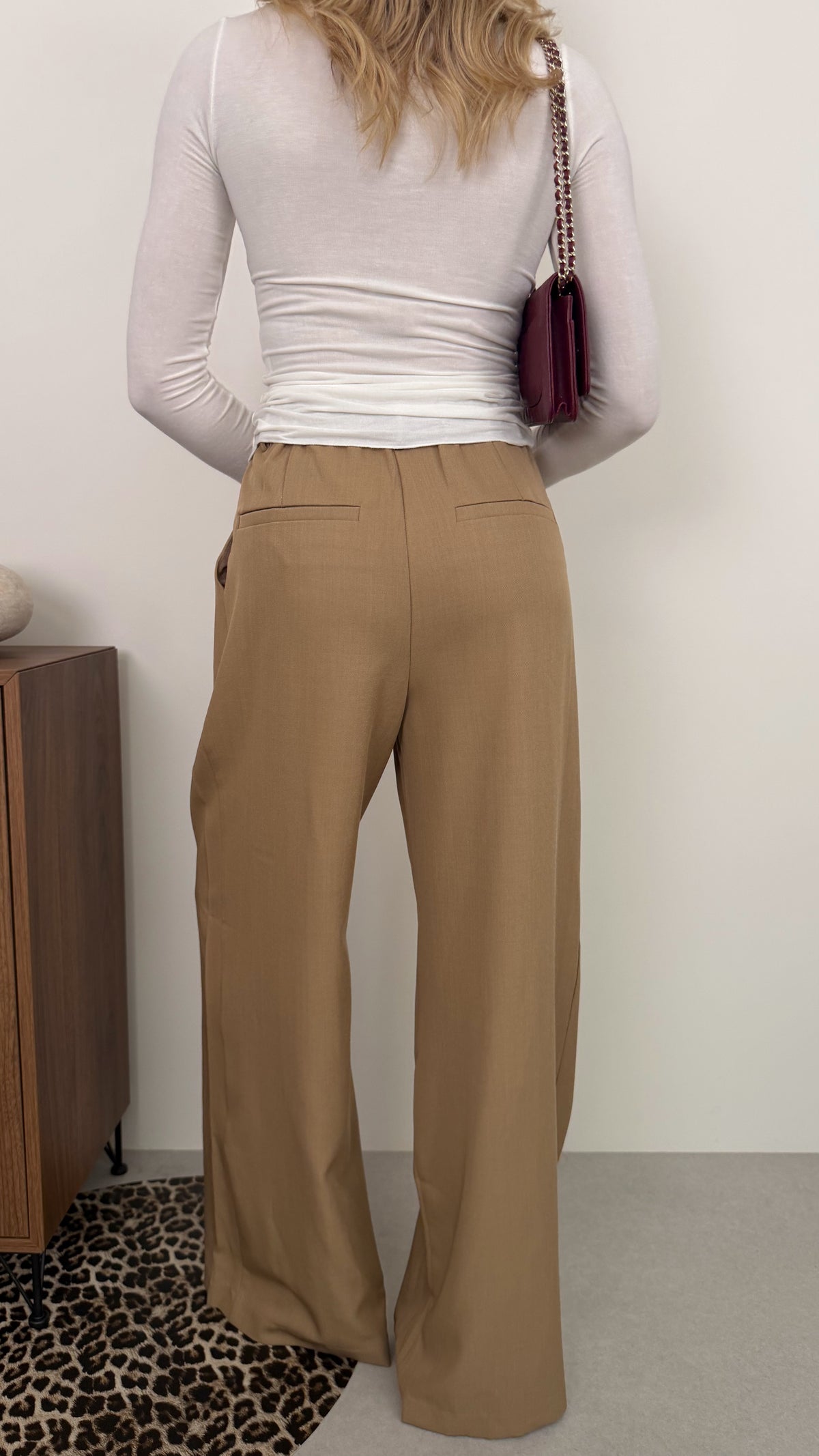 PIERRE TROUSERS - CAMEL