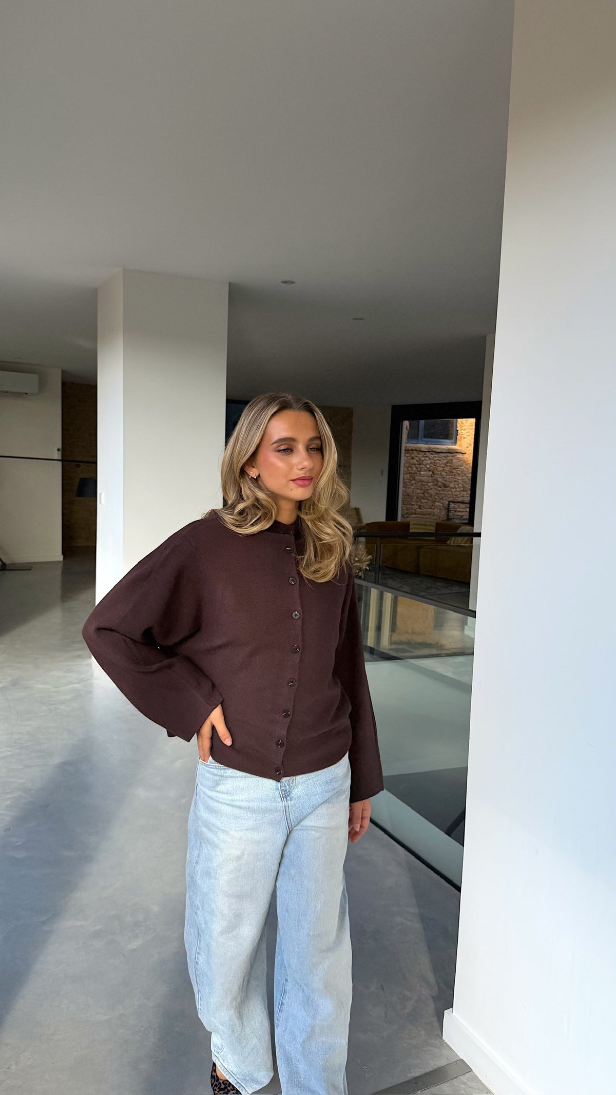 GILET MALORIE - CHOCO