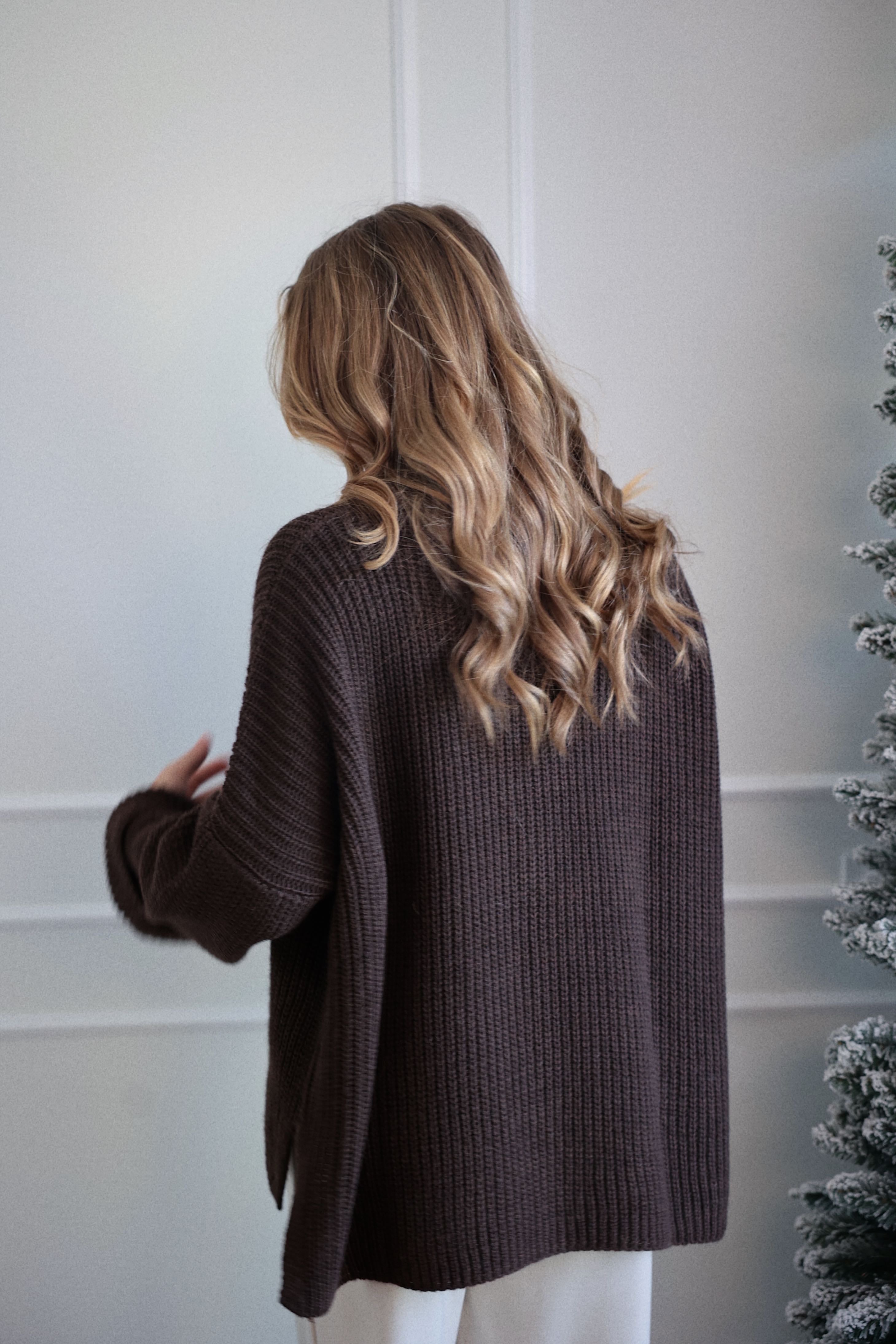 LISON SWEATER - CHOCO