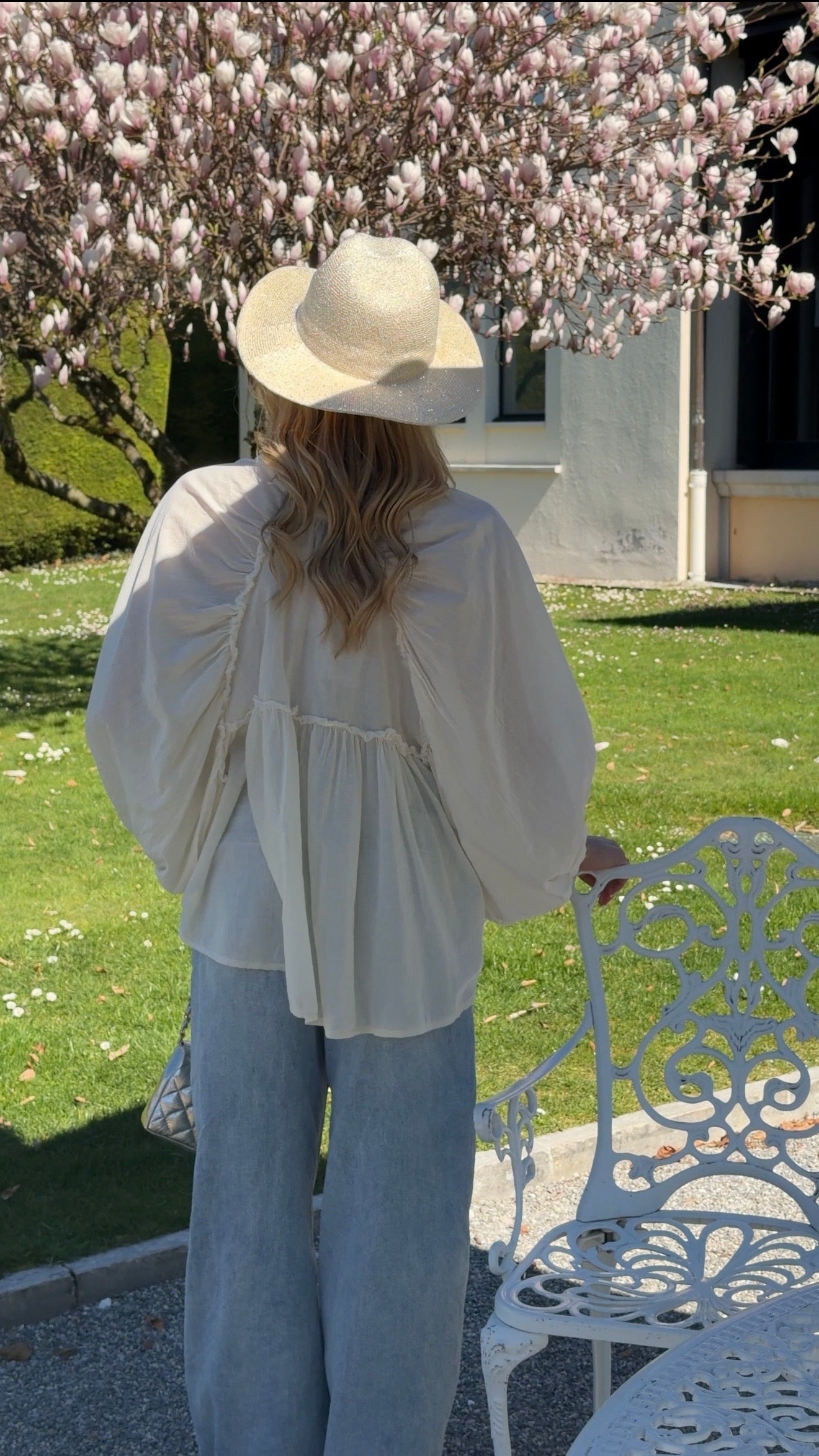 AZÉLIE BLOUSE - ECRU