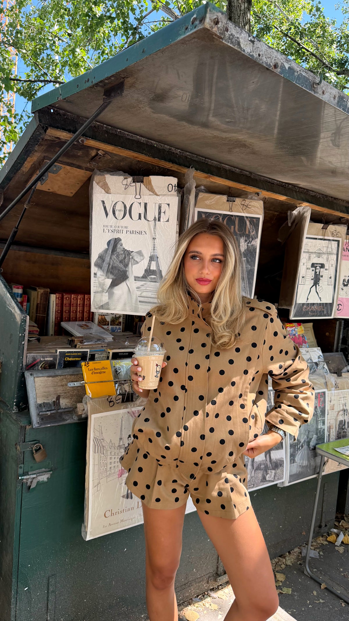 VESTE LOUISE - CAMEL