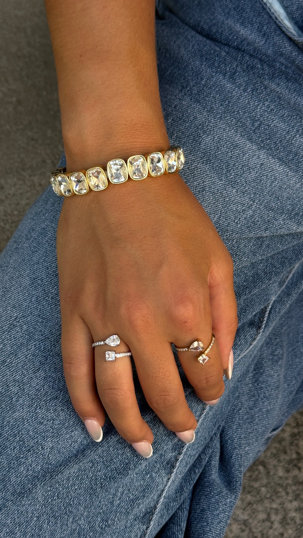 BAGUE RUBIS - ARGENT