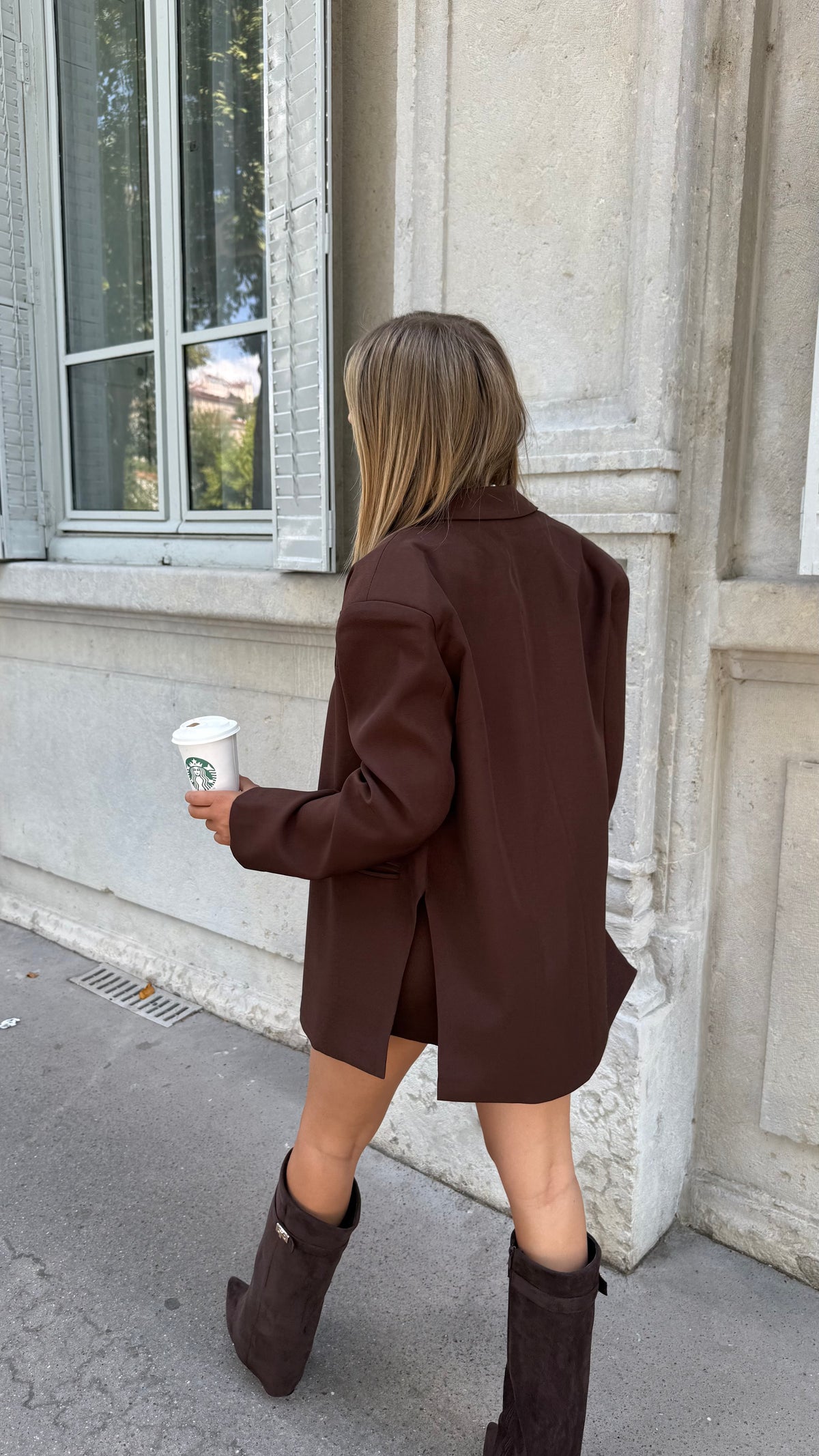 BLAZER MIA - CHOCO