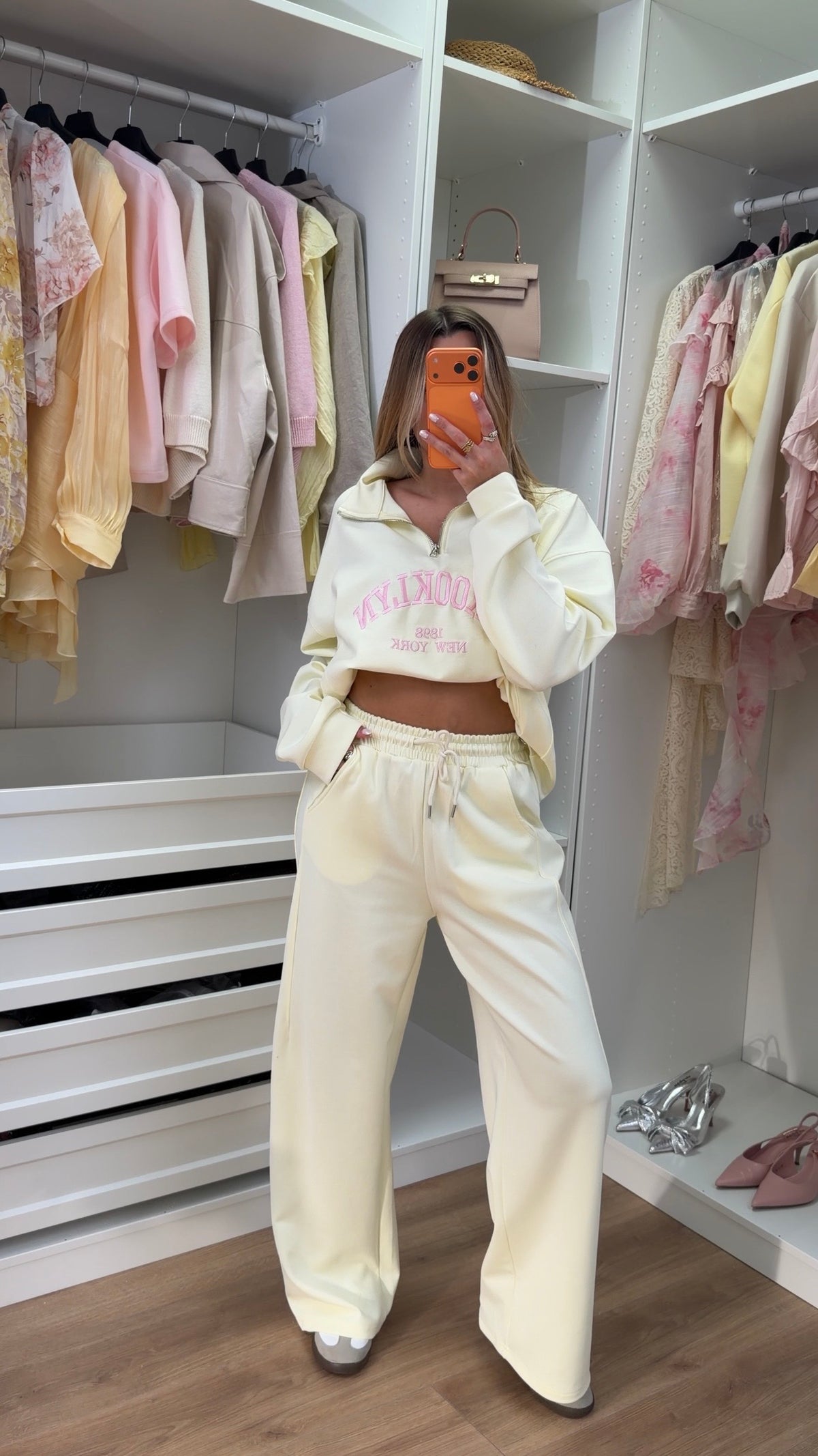 ENSEMBLE MILO - JAUNE PASTEL