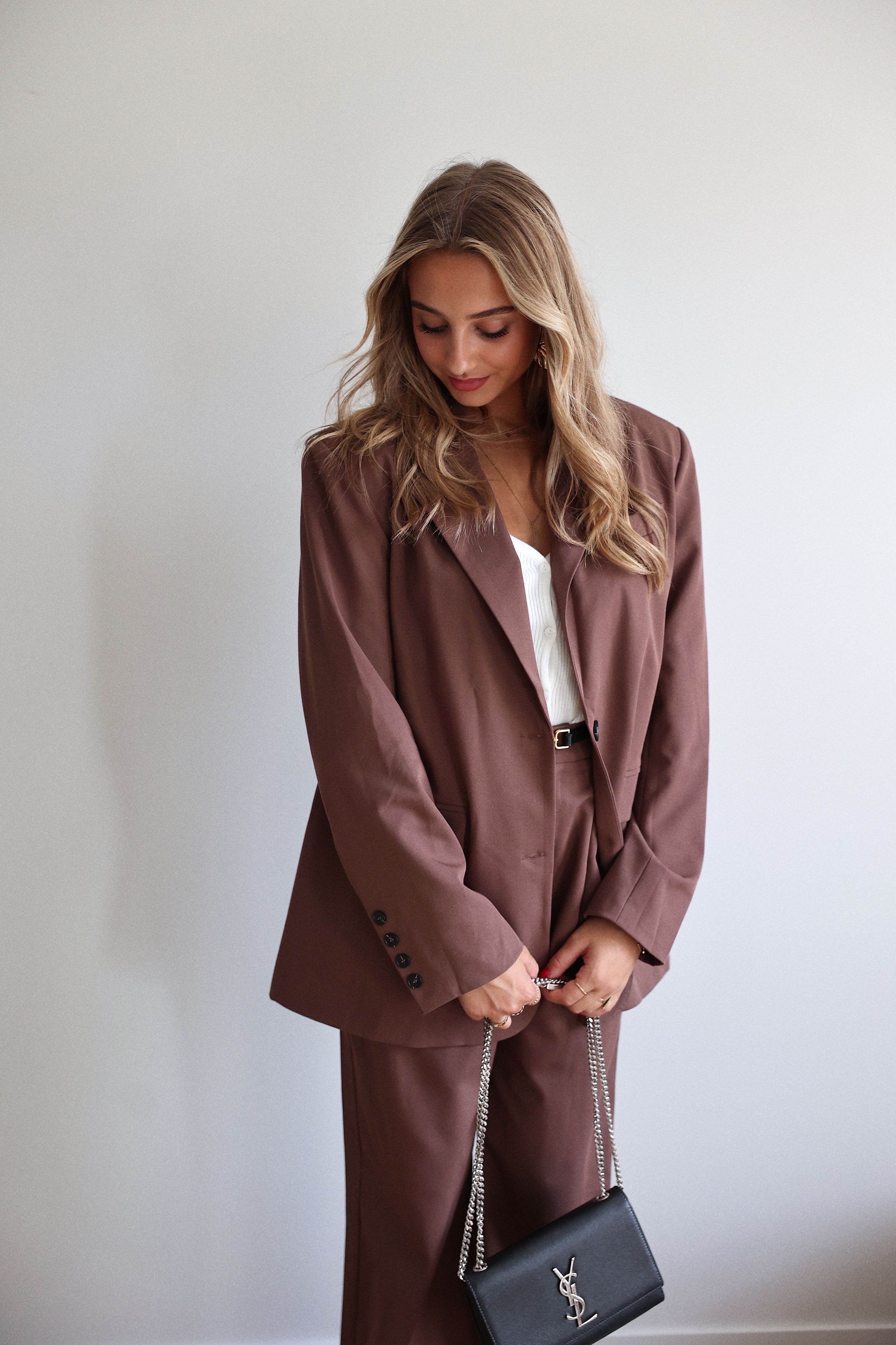 BLAZER NONA - CHOCO