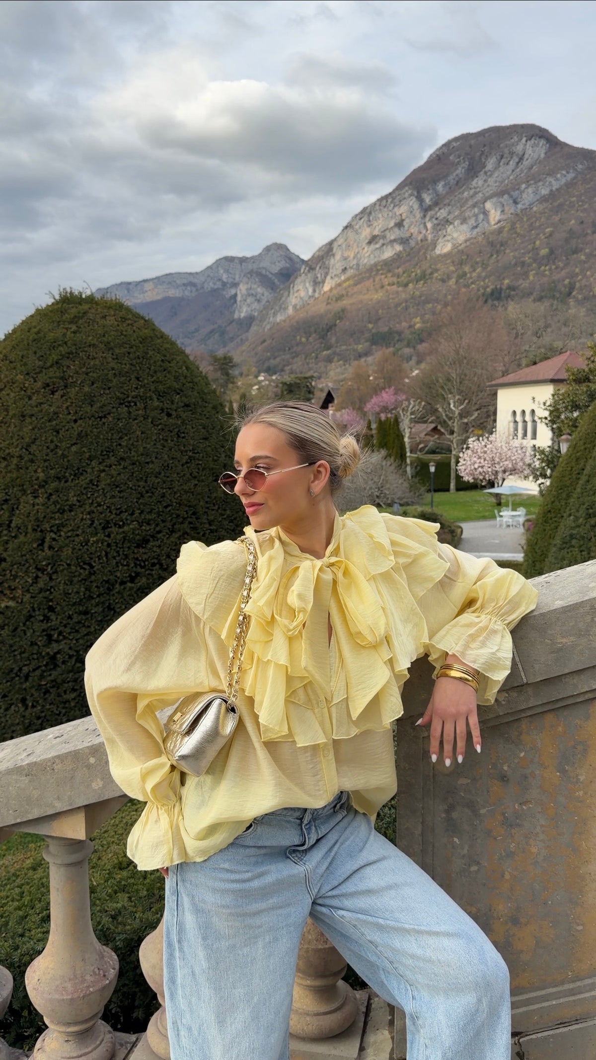 BLOUSE CHLOE - JAUNE