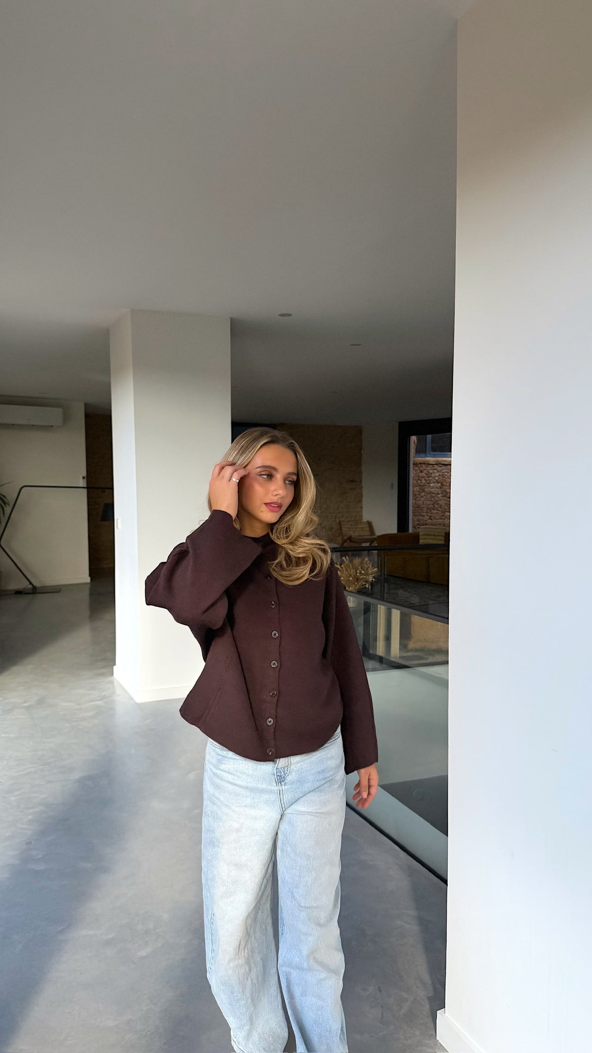 GILET MALORIE - CHOCO