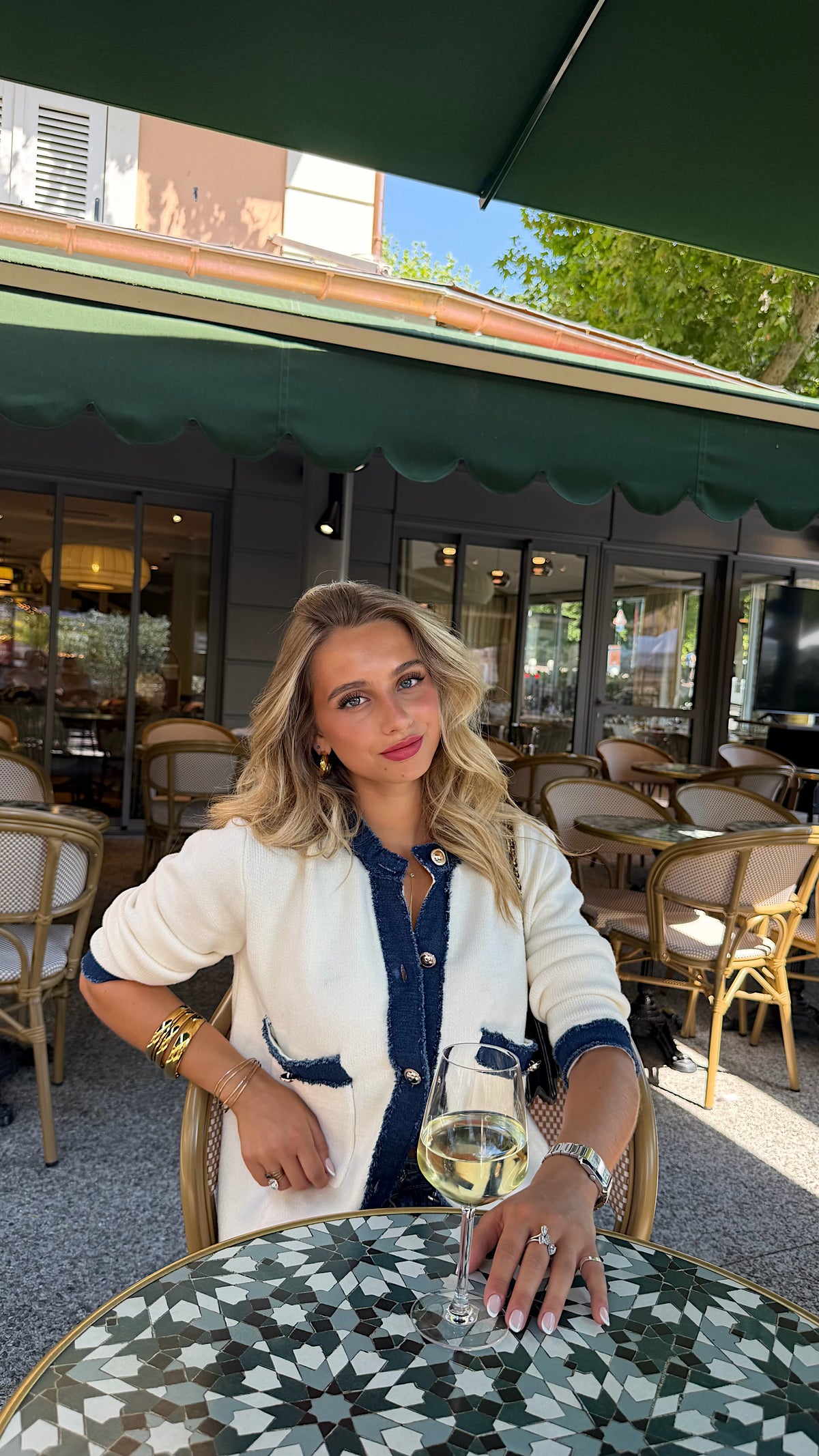 GILET SYLVIA - ECRU